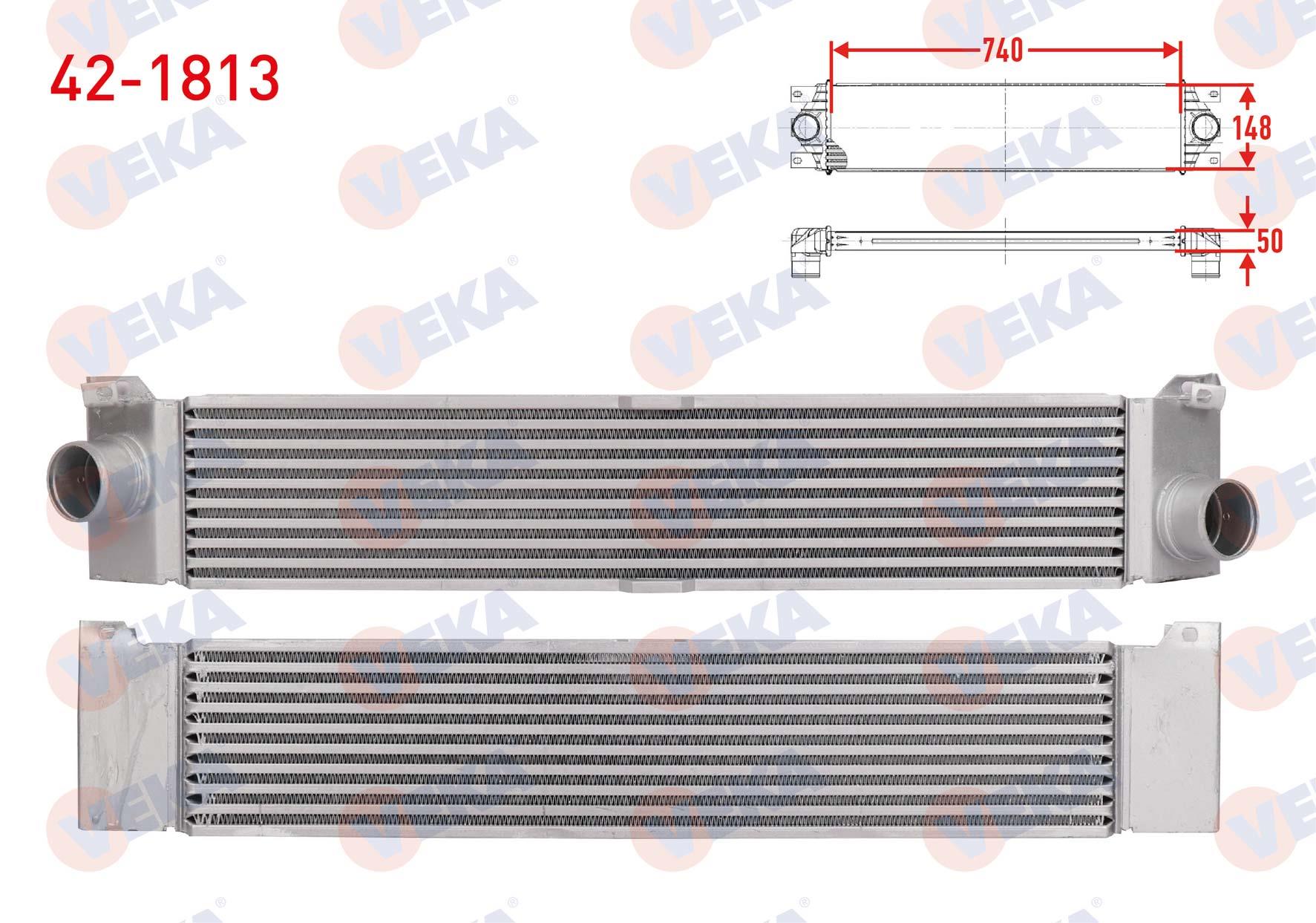 TURBO RADYATORU (INTERCOOLER) INCE TIP FIAT DUCATO (250) 2.3 MJT 2006-2014