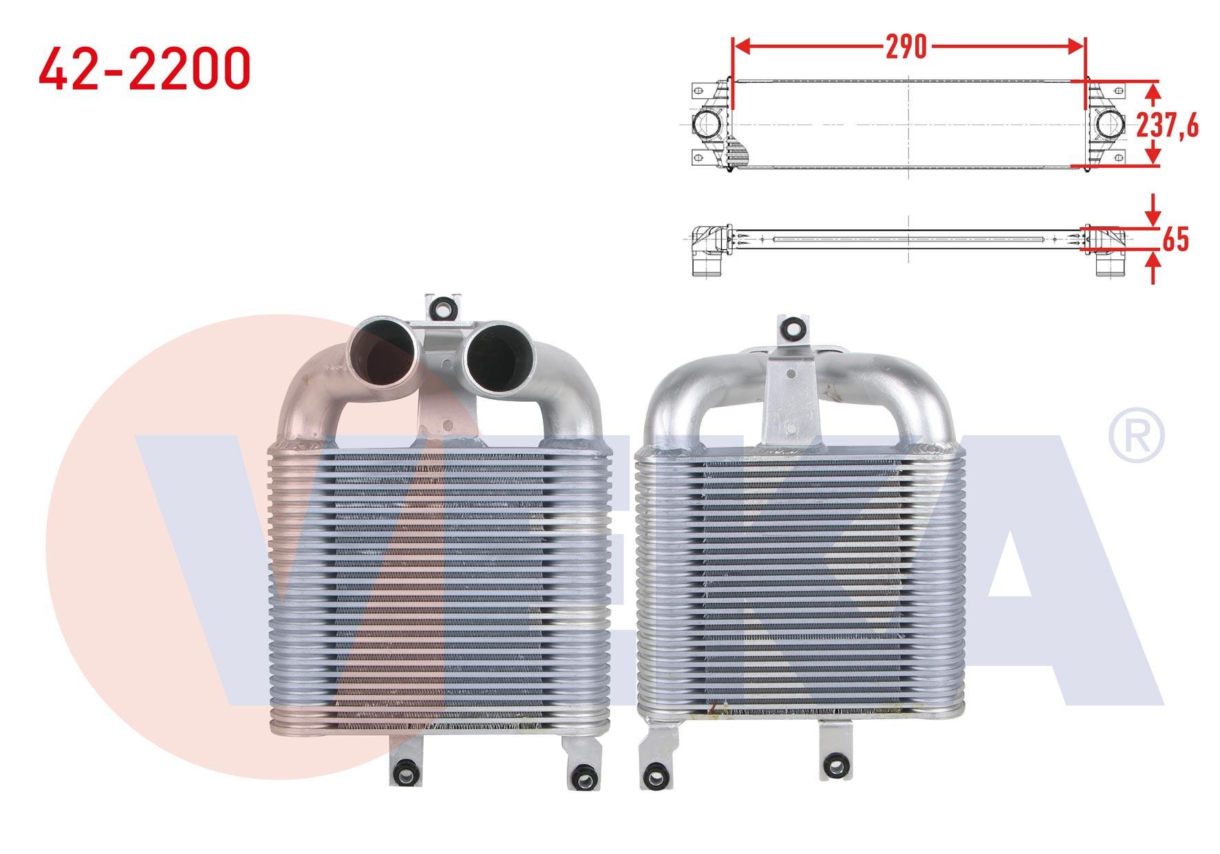 TURBO RADYATORU (INTERCOOLER) ISUZU D-MAX (8DH) 2.5 D 2002-2012