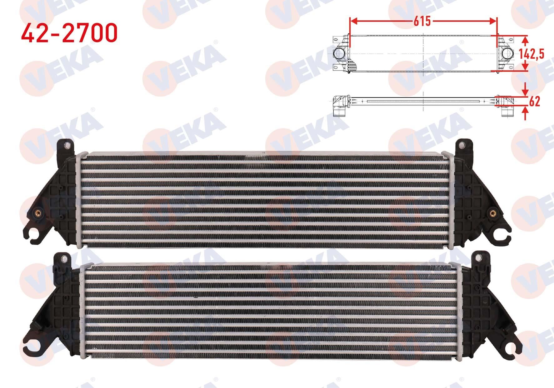 TURBO RADYATORU (INTERCOOLER) MAZDA 3 2.2 D 150 hp 2013-