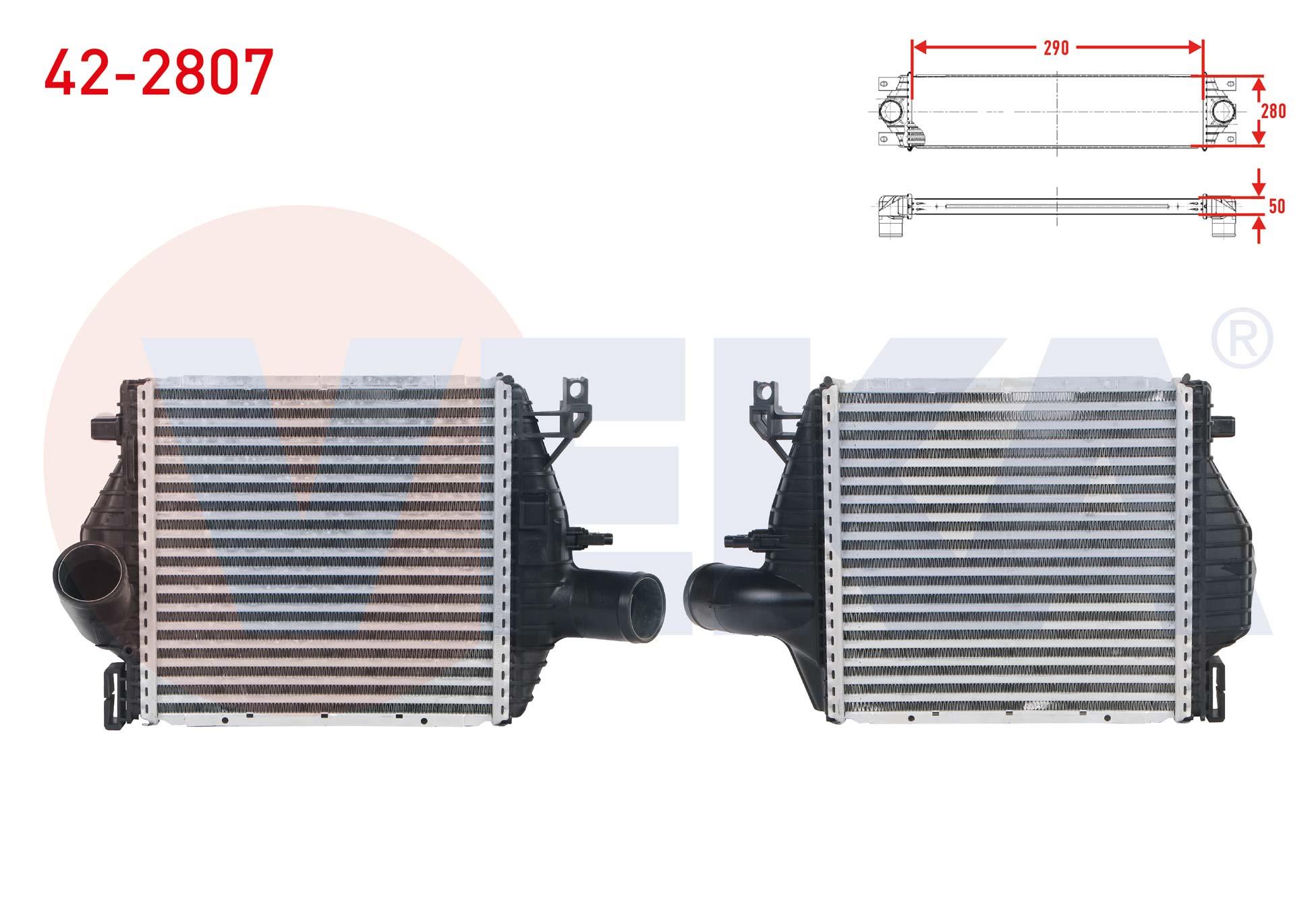 TURBO RADYATORU (INTERCOOLER) MERCEDES VITO (638) 108 CDI - 110 CDI - 112 CDI 1997-2003