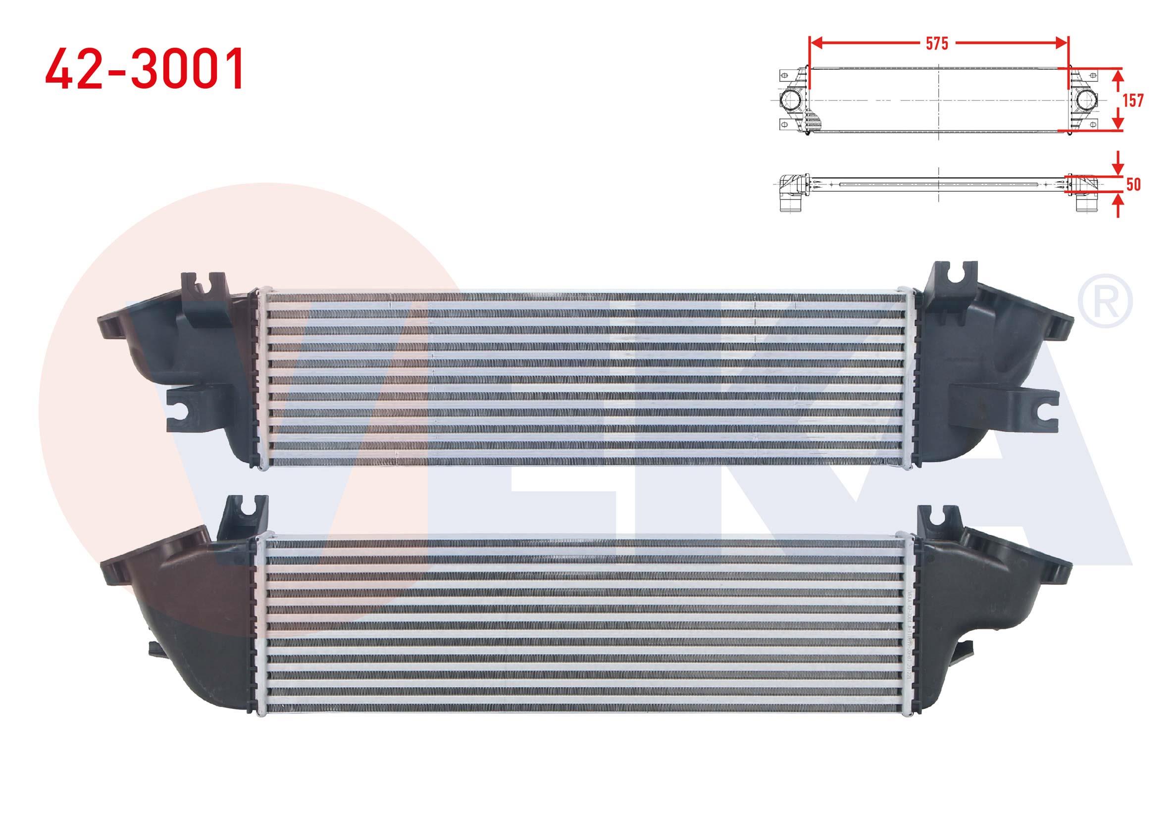 TURBO RADYATORU (INTERCOOLER) MITSUBISHI L 200 (KJ_,KK_,KL_) 2.4 DI-D 2015-