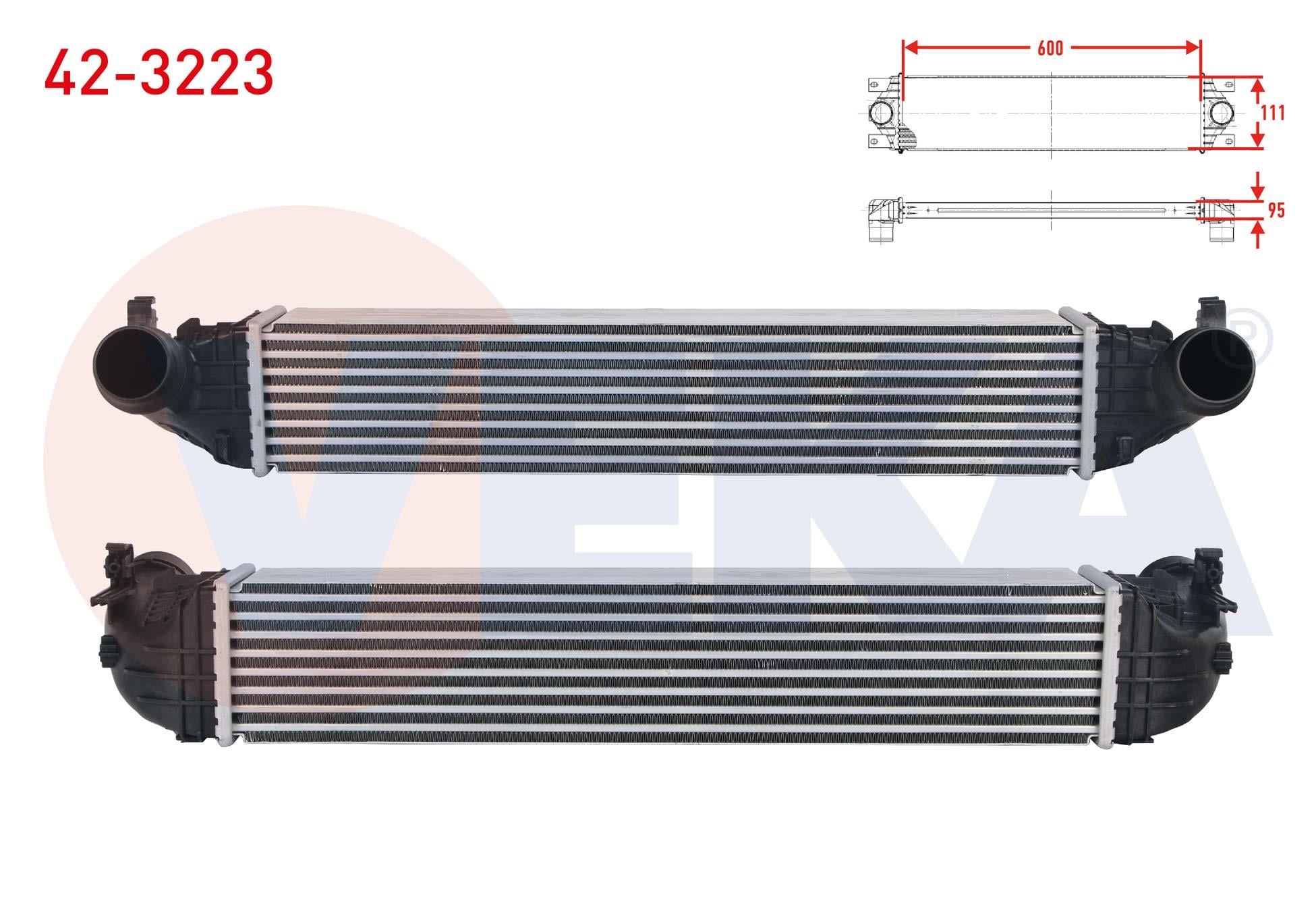 TURBO RADYATORU (INTERCOOLER) OPEL ASTRA K 1.6 CDTI 2015-