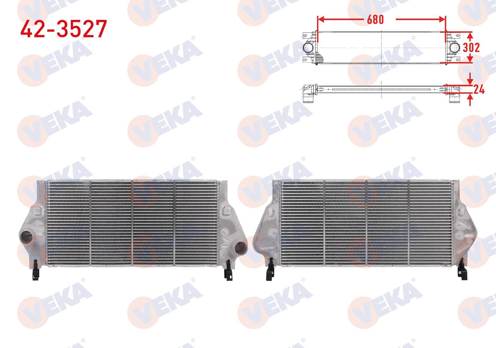TURBO RADYATORU (INTERCOOLER) RENAULT ESPACE IV 1.9 DCI 116 hp 2003-2005