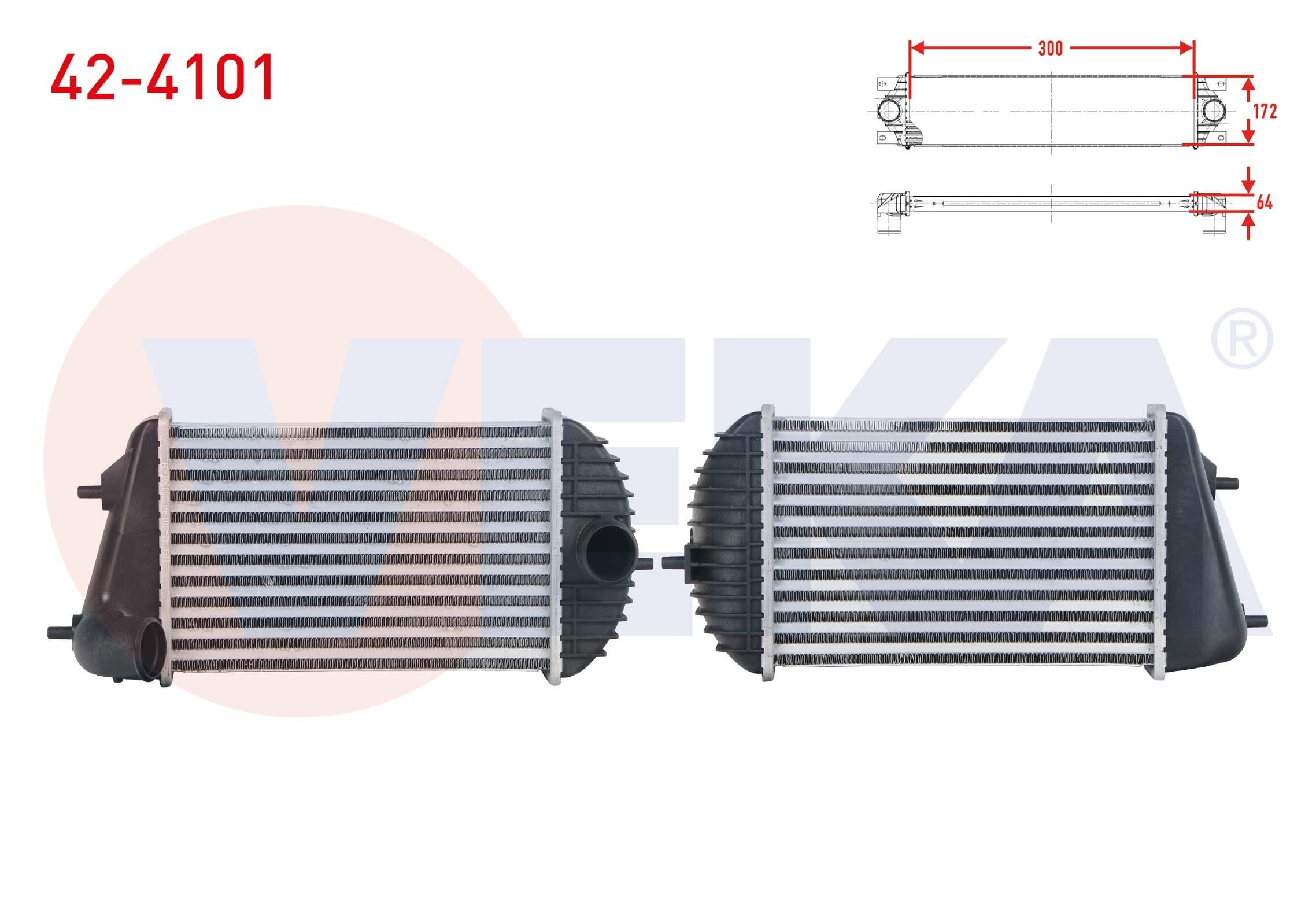 TURBO RADYATORU (INTERCOOLER) SUZUKI SWIFT IV 1.3 DDIS 2010-