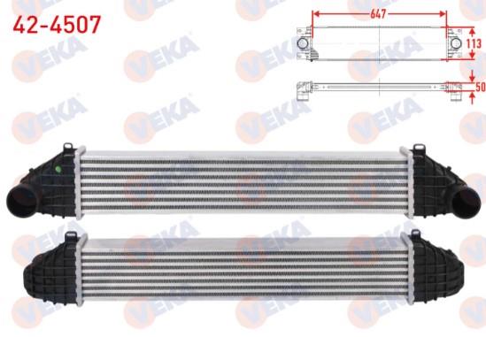 TURBO RADYATORU (INTERCOOLER) VOLVO C30 D3 150 hp 2010-2012