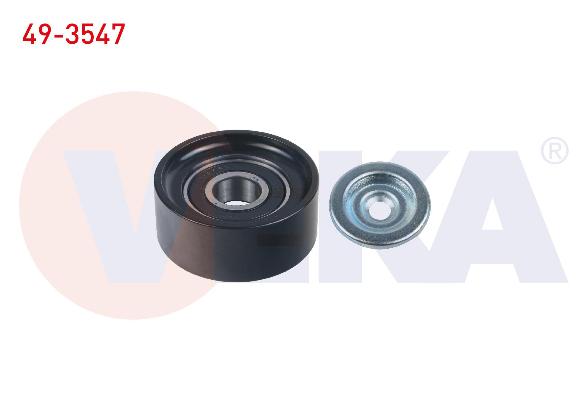 V KAYISI GERGI RULMANI 17X60X25 RENAULT LAGUNA III 1.6i 16v 2007- / DACIA DUSTER 1.6 16v KLIMALI 2010-/ LOGAN 1.6 16v KLIMALI 2004-2012