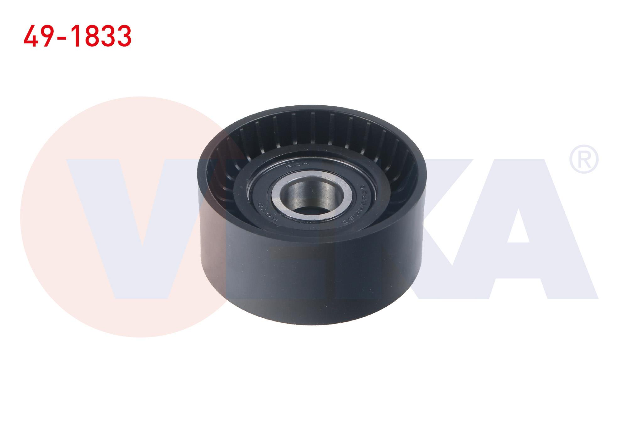 V KAYISI GERGI RULMANI KUTUKLU PLASTIK 17X65X30 FIAT BRAVA 1.4 1995-2002/ BRAVO 1.4 - 1.8. 1.9 1995-2004 / MAREA 1.4 - 1.8 - 1.9 1996-2007 / STILO 1.8 2001-2010