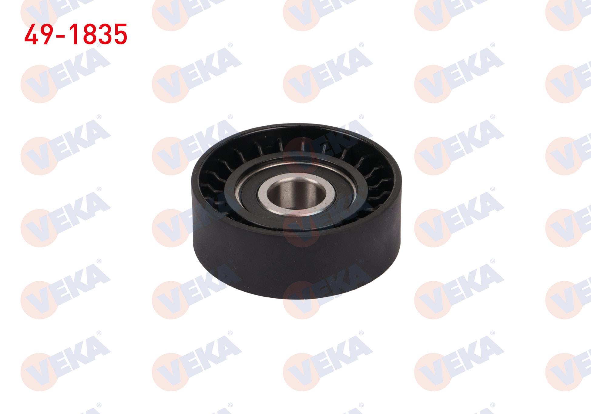 V KAYISI GERGI RULMANI PLASTIK 65X23 FIAT EGEA 1.4 FIRE 2015-/ DOBLO 1.4 2005-2010/ ALBEA 1.2 2002-2008/ PUNTO 1.2 1999-2010 1.4 2003-2012/ 500 1.2 1.
