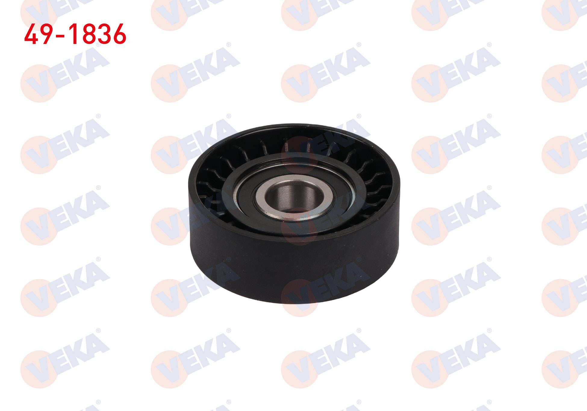 V KAYISI GERGI RULMANI PLASTIK 65X26 FIAT FIORINO - PUNTO - IDEA - LINEA - 1.3 MJT 2007-/ ALFA ROMEO 1.3 MJT 2008-/ AVEO 1.3 D 2011-/ OPEL ASTRA H - ASTRA J - COMBO - CORSA C - D - E 2004-