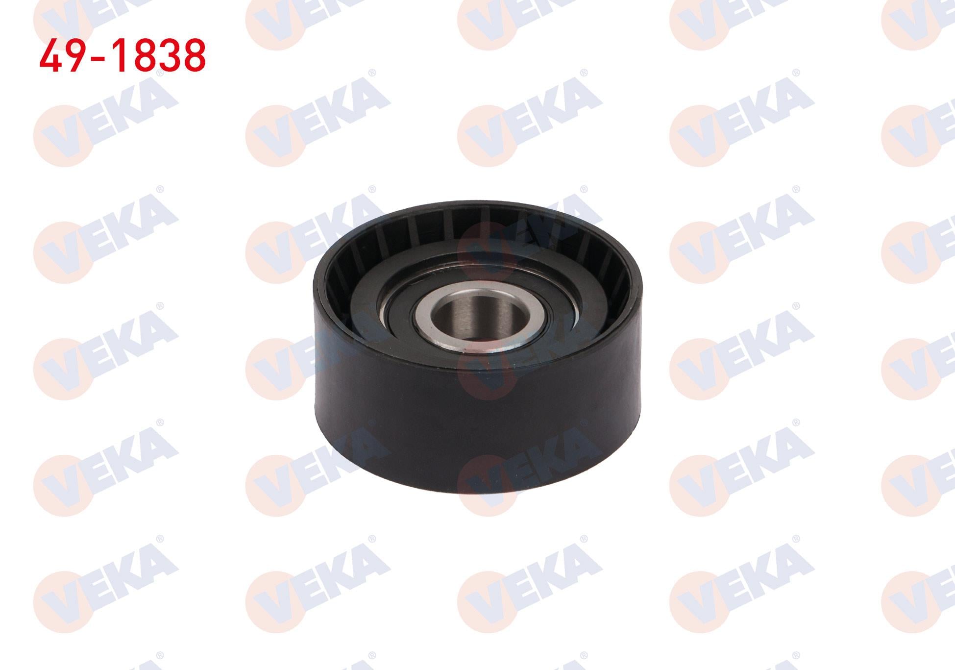 V KAYISI GERGI RULMANI PLASTIK BURCLU 59,5X25 CITROEN JUMPY 1.9 D 1994-2007/ XSARA 1.6 HDI 1999-/ FIAT SCUDO 1.9 D 1996-2008/ PEUGEOT PARTNER 1.9 D 1996-2008