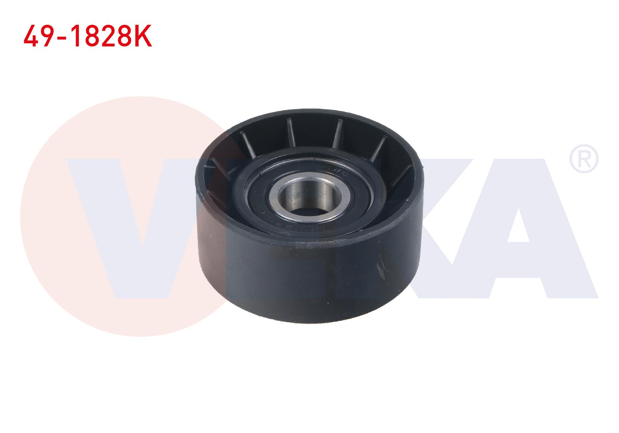 V KAYISI GERGI RULMANI PLASTIK BURCLU 69X26 FIAT DUCATO 2.2 MJT 2006-/ JUMPER 2.2 HDI 2006-/ FORD TRANSIT 2.2 TDCI 2006-