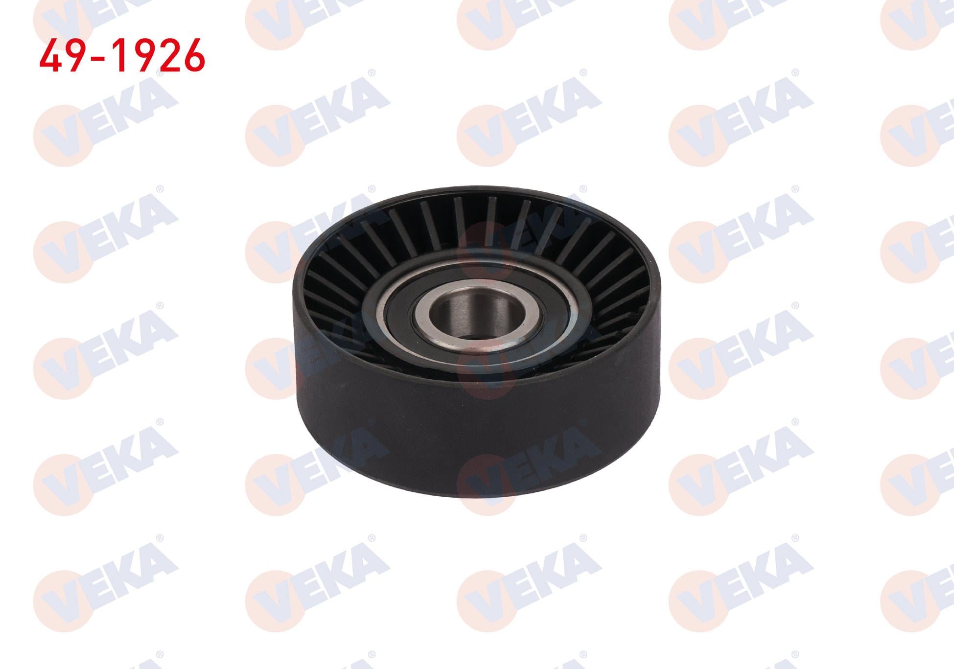 V KAYISI GERGI RULMANI PLASTIK BURCLU 70X28,7 FORD ESCORT - FIESTA 1.3 - 1.6 - 1.8 16V 1990-1998