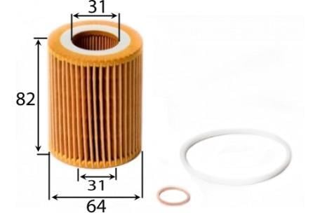 YAĞ FİLTRESİ F20-F20 LCİ-F21-F21 LCİ-F30-F30 LCİ-F31-F35-F35 LCİ N13 11427635557 OX 825D-E820HD245 11427611969 11427605342