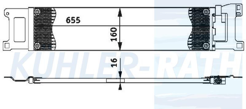 YAĞ SOĞUTUCU RADYATÖRÜ BKK OTM T5 3.2 V6
