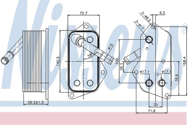 YAĞ SOĞUTUCU RADYATÖRÜ E90-F10-30 325İ-330İ-520İ  N52