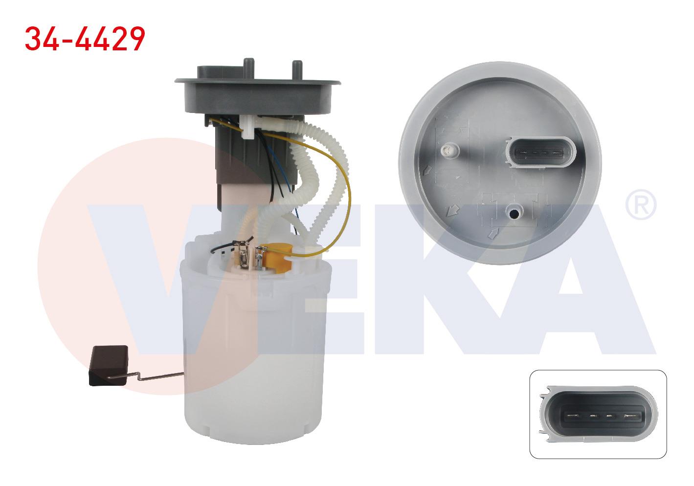 YAKIT DEPO SAMANDIRASI 0.5 BAR VOLKSWAGEN PASSAT (3B3) 1.9 TDI (AVB) 2000-2005 / 2.0 TDI (BGW-BHW) 2000-2005 / SKODA SUPERB (3U4) 1.9 TDI (AVB) 2002-2010