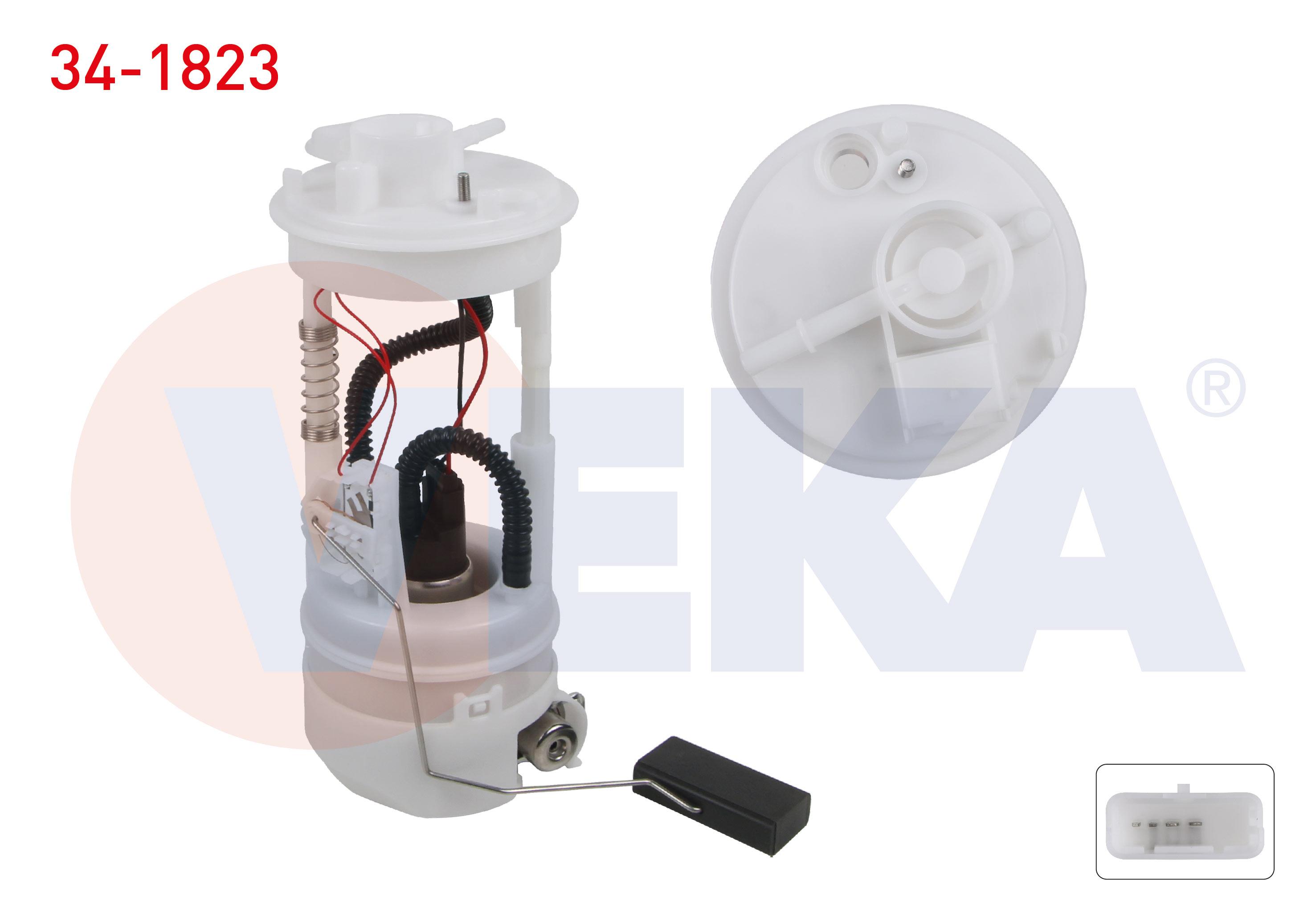 YAKIT DEPO SAMANDIRASI 3 BAR KAFA OLCUSU 123,5mm FIAT MAREA 1.6i 16v 1996-2007 / BRAVA 1.2 16v - 1.6 16v - 1.8 GT 16v 1995-2002 / BRAVO 1.2 16v - 1.6 16v - 1.8 16v 1995-2004