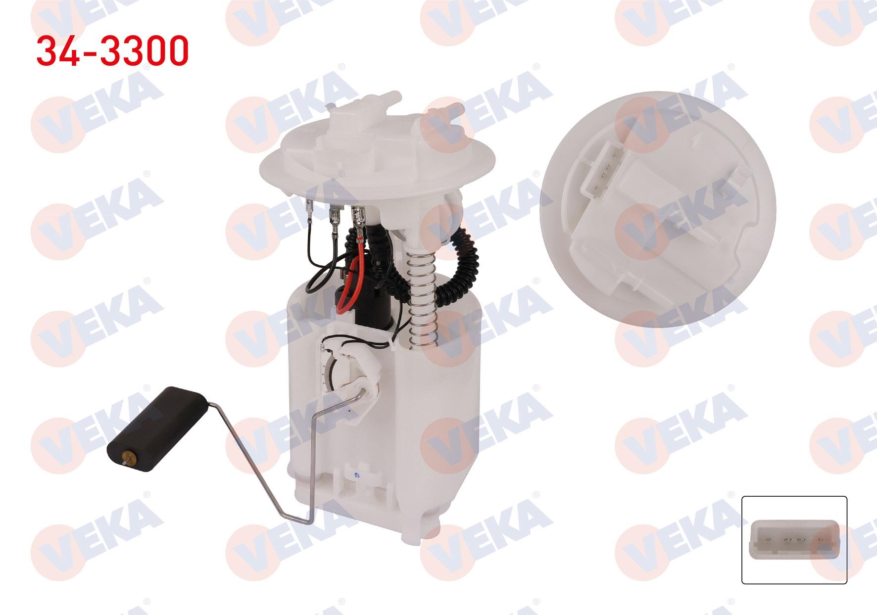 YAKIT DEPO SAMANDIRASI 3 BAR PEUGEOT 206 (2A/C) 1.6i 16v 1998-2006 / 206 (2A/C) 2.0i 1998-2006 / PARTNER (5,5F) 1.4i 1996-2008