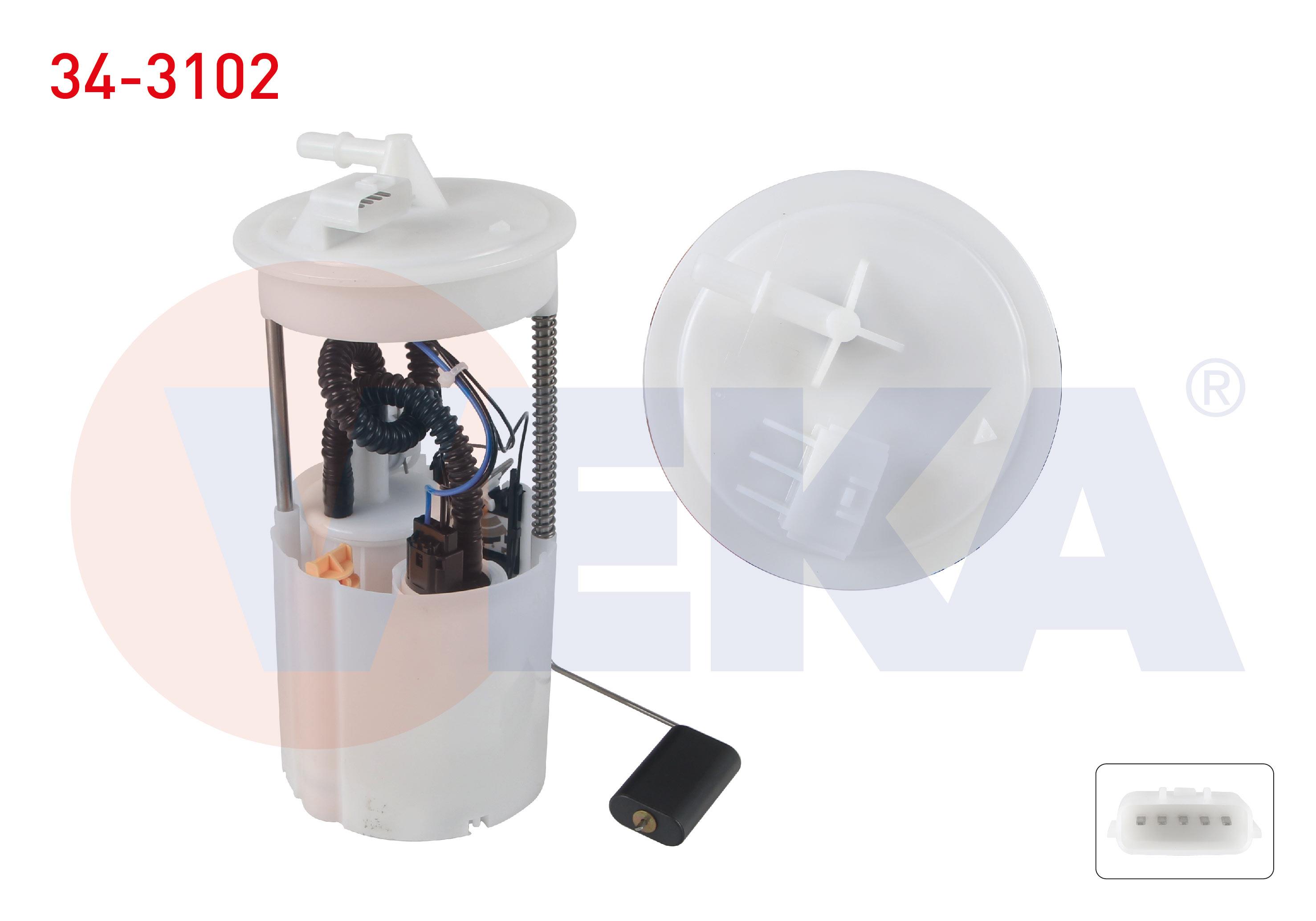 YAKIT DEPO SAMANDIRASI 3.3 BAR NISSAN ALMERA II (N16) 1.5i 16v (QG15DE) 2000-2007/  ALMERA II (N16) 1.8i (QG18DE) 2000-2007/ PRIMERA (P12) 1.6i (QG16DE) 2002- 2.0i 16v (QR20DE) 2002-