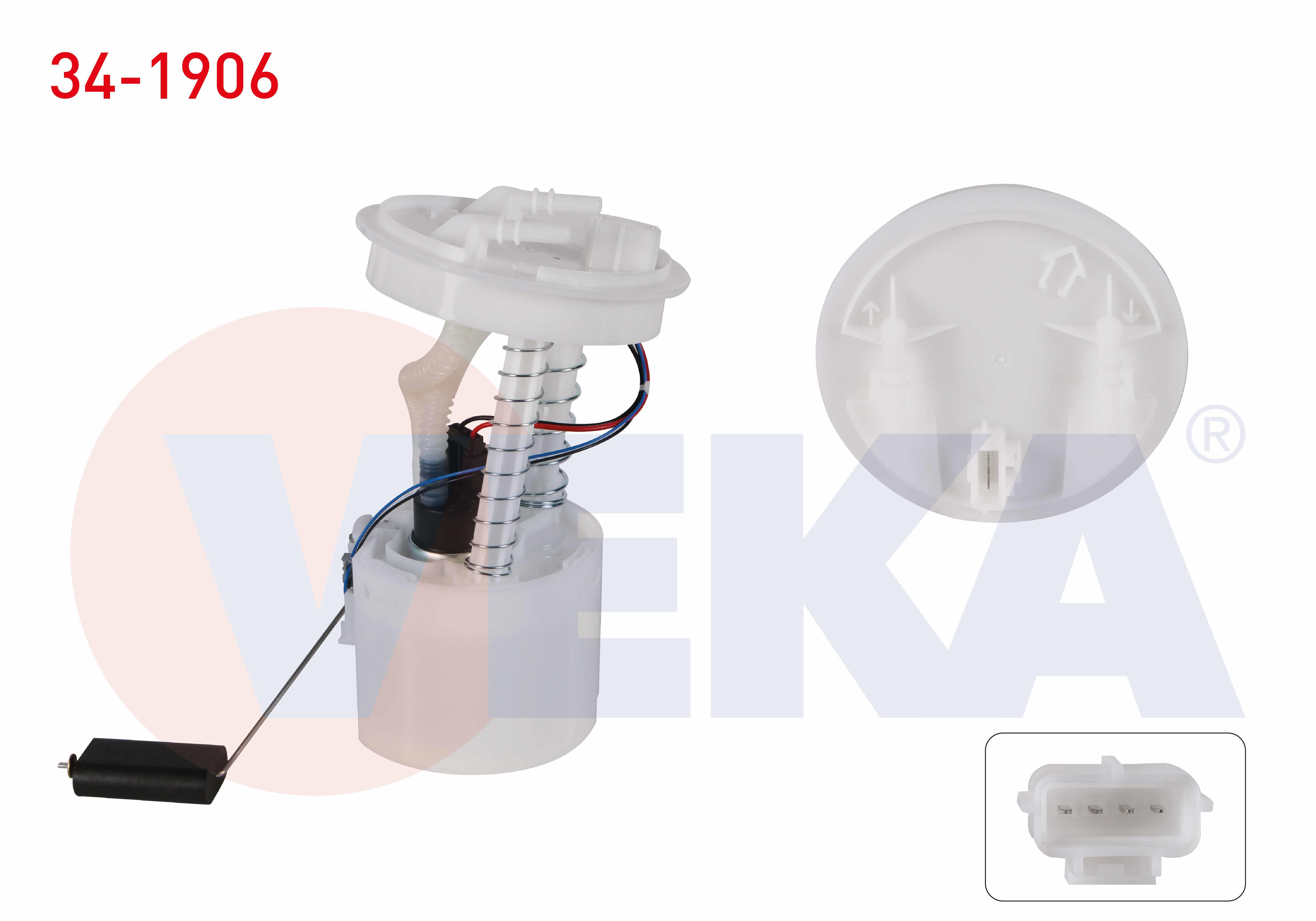 YAKIT DEPO SAMANDIRASI 3.8 BAR FIESTA V 1.4i 16v 2001-2008/FIESTA V 1.25i 2001-2008/FIESTA V 1.3 2001-2008/FIESTA V 1.6i 16v 2001-2008/FIESTA VI 1.4i 2008-2012/ FUSION 1.25 2002-2010/  1.6i 2002-2010