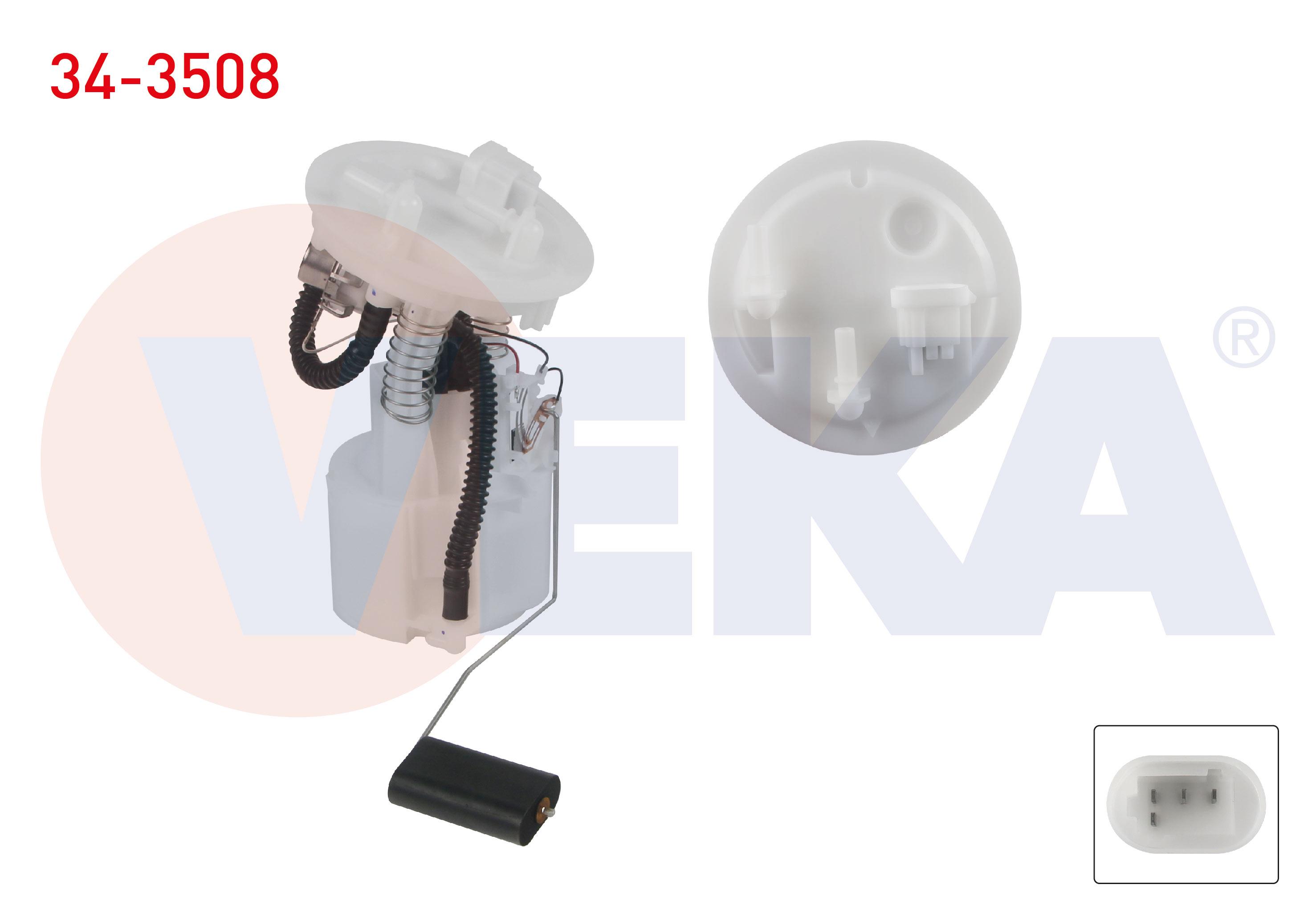 YAKIT DEPO SAMANDIRASI CIFT CIKIS 3 BAR RENAULT MEGANE I 1.4i 16v 1996-2003/ 1.6i 16v 1996-2003/ 2.0i 1996-2003/ RENAULT SCENIC I 1.6i 16v 1999-2003/ 1.4i 16v 1999-2003 / 2.0 16v 1999-2003