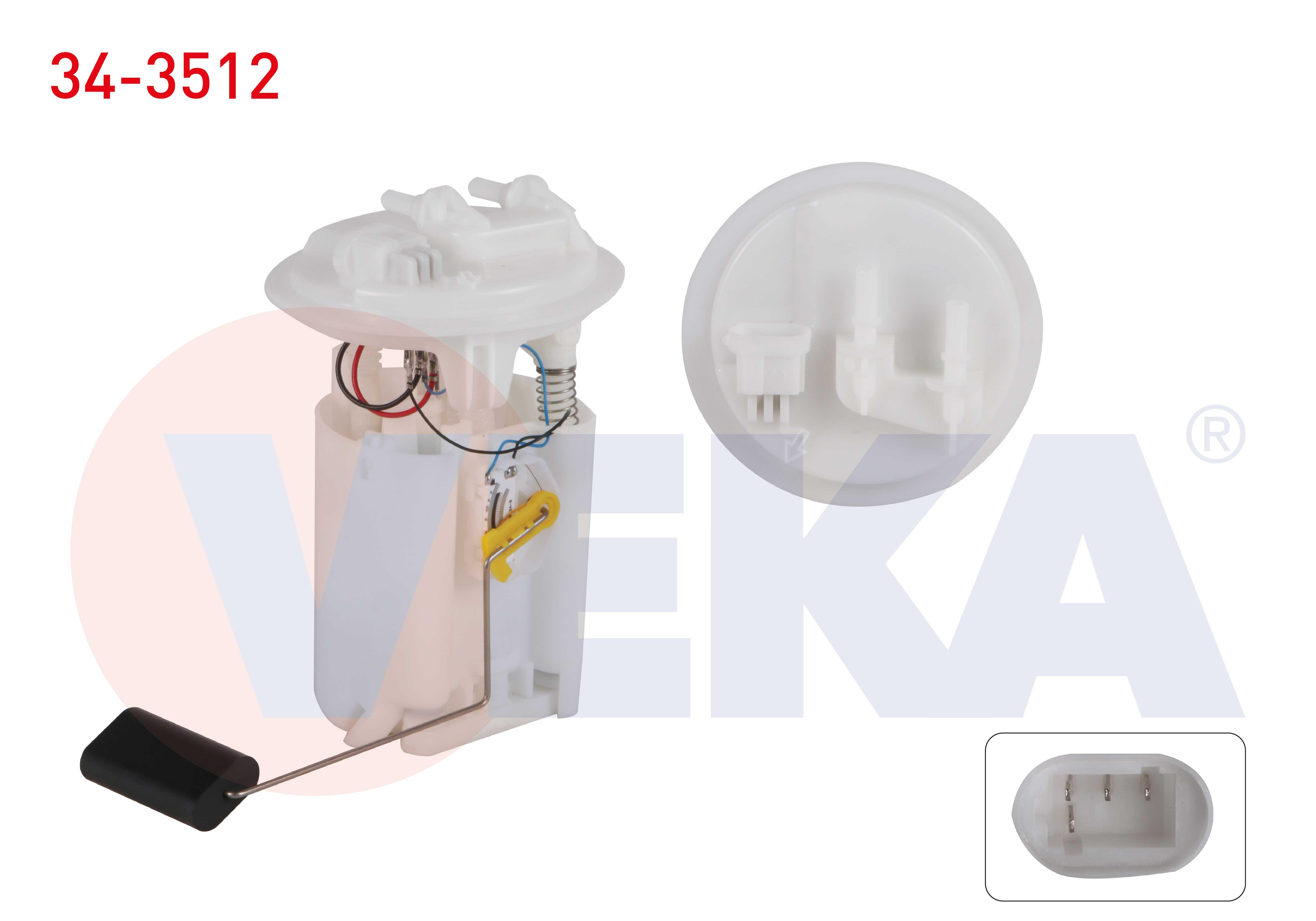 YAKIT DEPO SAMANDIRASI CIFT CIKISLI 3.5 BAR DACIA LOGAN (LS) 1.4 - 1.6 16v 2004-2012/ DUSTER 1.6 16v 2010-/ SANDERO 1.2 16v - 1.4i - 1.6i 2008-2013/ LOGAN MCV 1.6 2007-2013/ SOLENZA 1.4 2003-