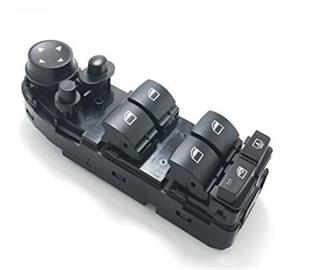 CAM AÇMA DÜĞMESİ ÖN SOL / ARKA GÜNEŞLİK + KARARAN AYNA SİYAH E60 / E60 LCI