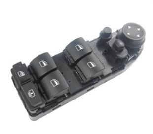 CAM AÇMA DÜĞMESİ ÖN SOL / ARKA GÜNEŞLİKLİ SİYAH E60 / E60 LCI
