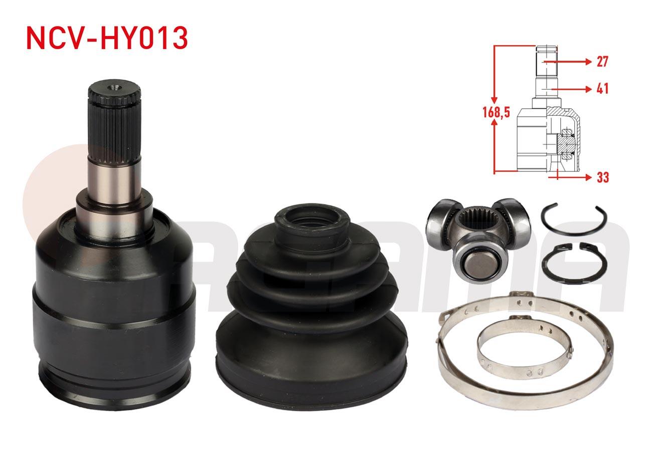 AKS KAFASI SOL ON IC 27X33X41 UZUNLUK 168,5mm HYUNDAI ACCENT ERA 1.5 CRDI 2006-2012/ ELANTRA (HD) 1.6 CRDI 2007-2011