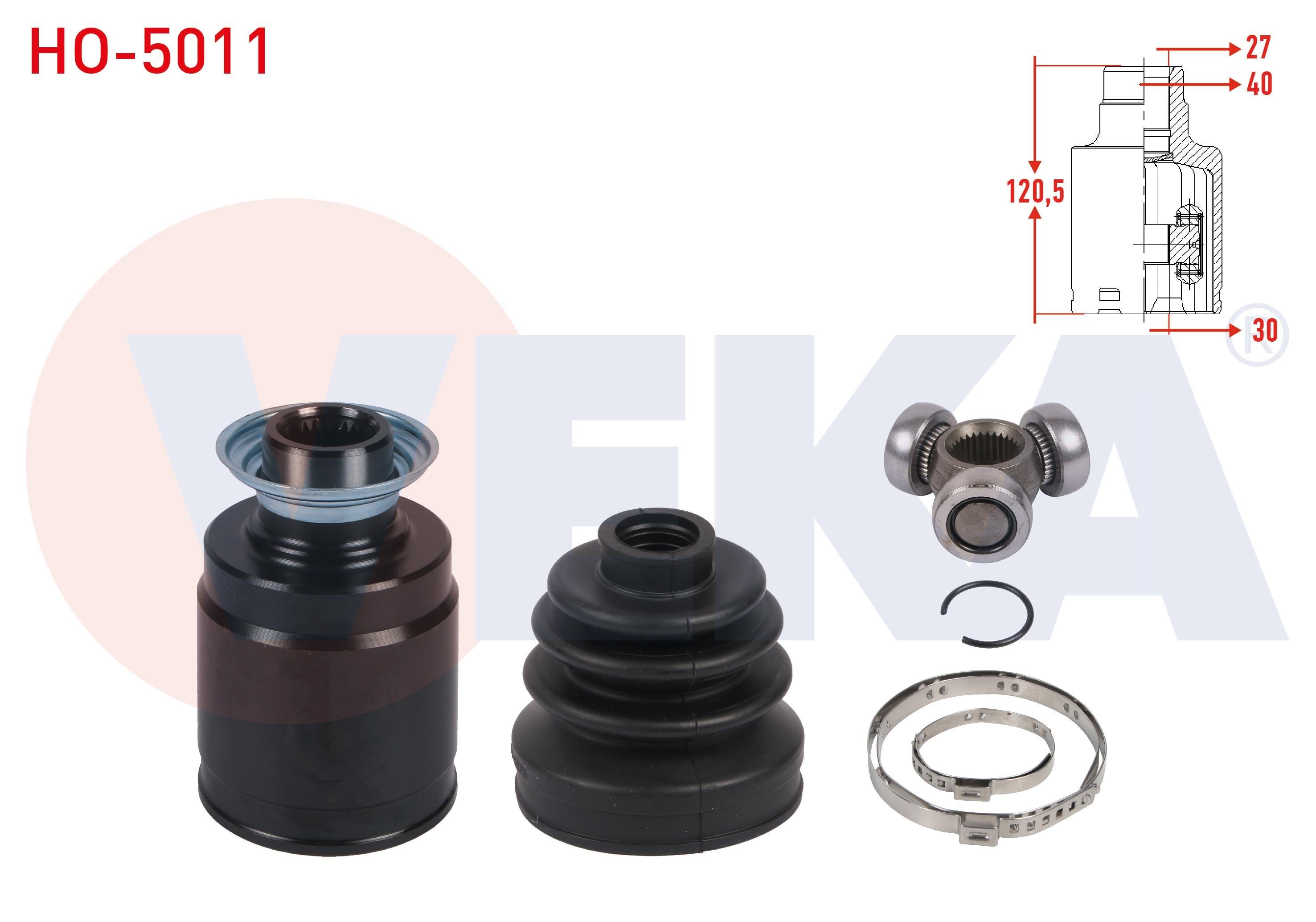 AKS KAFASI SOL-SAG IC 27X30X40 UZUNLUK 120,5 HONDA CIVIC VIII 1.6 - 1.8 M-T 2005-2012 / CR-V IV 2.0 A-T 2012-2012