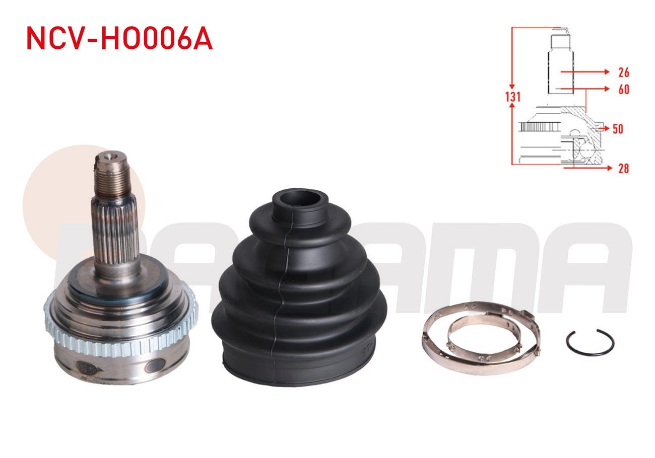 AKS KAFASI SOL-SAG ON DIS 26X28X60 ABSLI 50 DIS UZUNLUK 131mm HONDA CIVIC VII 1.4i 2000-2006