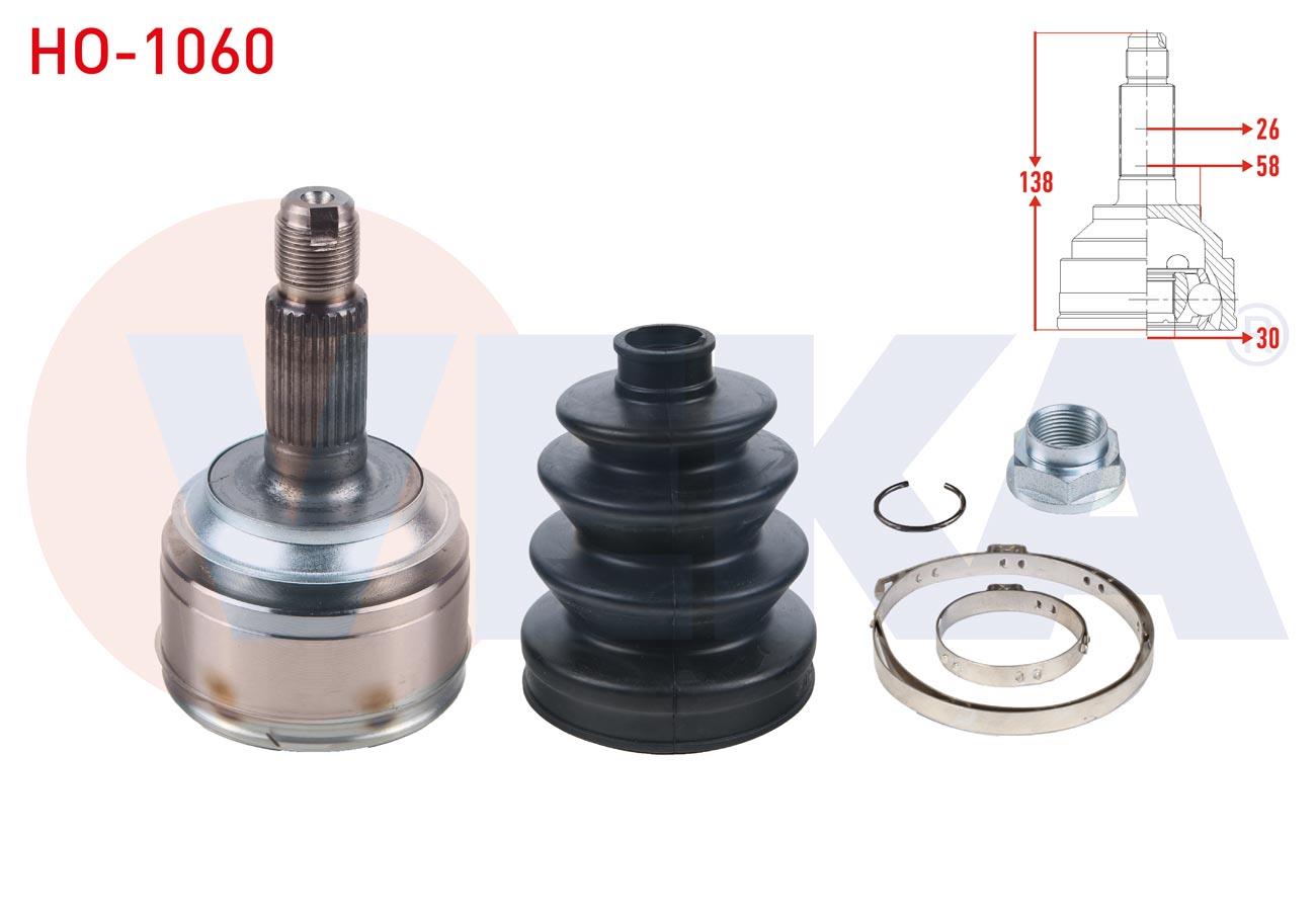 AKS KAFASI SOL-SAG ON DIS 26X30X58 UZUNLUK 138mm HONDA CIVIC IX 1.4i 2012-2016 / CIVIC VIII 1.4i 2005-2012