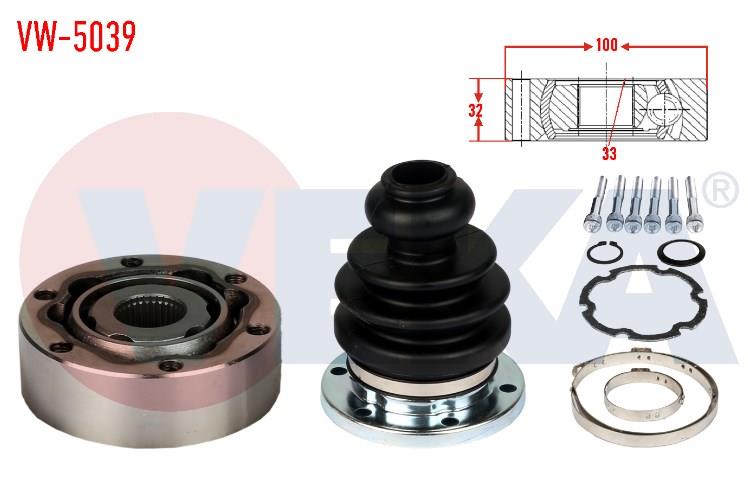 AKS KAFASI SOL-SAG ON IC 33X32X100 VOLKSWAGEN PASSAT (3B2) 1.6 1996-2000 8D0498103 8D0498103A