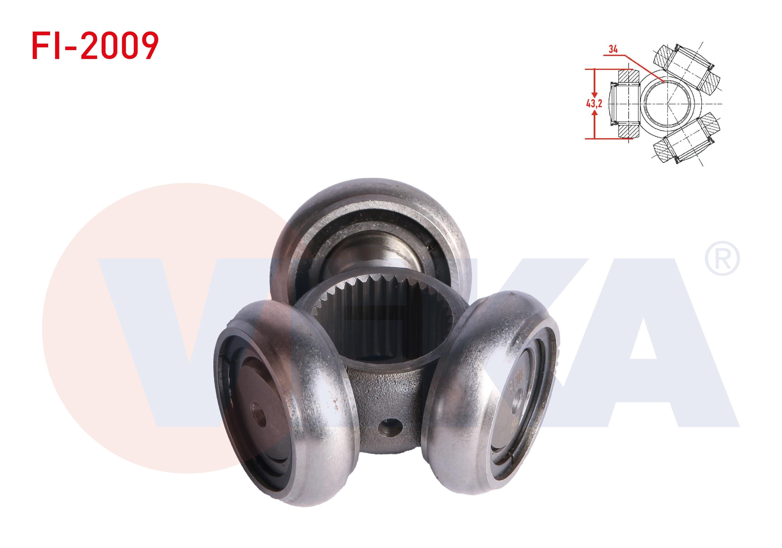 AKS MAFSALI SOL-SAG ON 43,2X34 AUDI A4 (8EC,B7) 1.8 T - 2.0 TDI TRIPTONIC 2004-2008 / A6 (4F2,C6) 2.0 TDI - 2.0 TFSI TRIPTONIC 2004-2011 / VW SHARAN 1.9 TDI TRIPTONIC 1995-2010