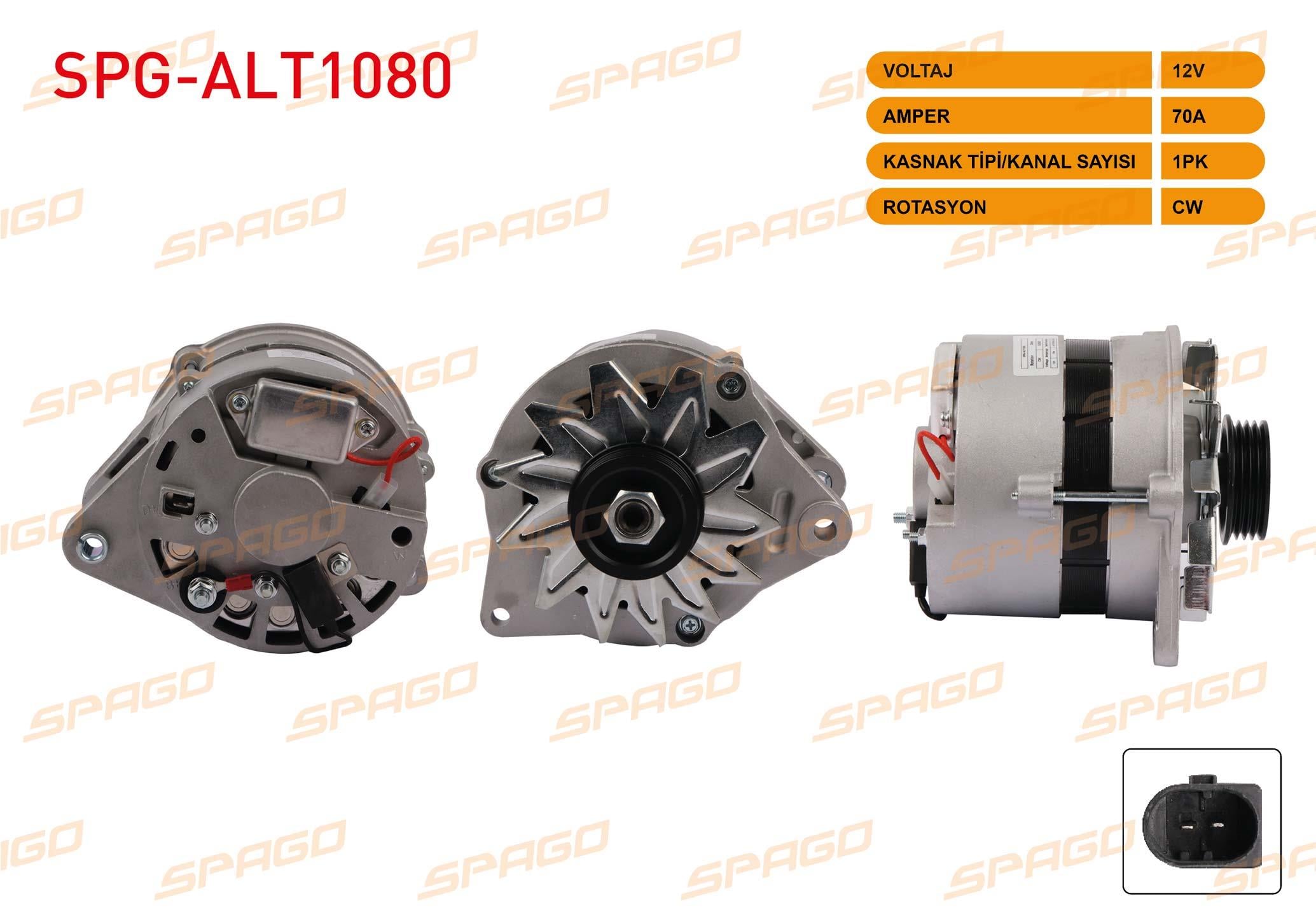 ALTERNATOR 12V/70A 1PK (ALT970) FAVORIT 1.3 92-97