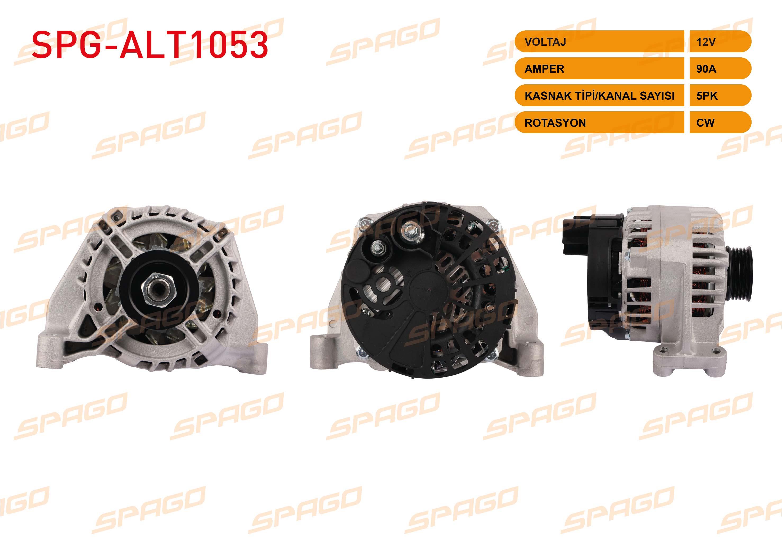 ALTERNATOR 12V/90A 5PK (ALT440) BRAVO II 1.4 07-14 / EGEA 1.4 15- / FIORINO 1.4 08- / GRANDE PUNTO 1.2-1.4 05- / LINE 1.4-1.4 T-JET 07- / PUNTO 1.4 12-