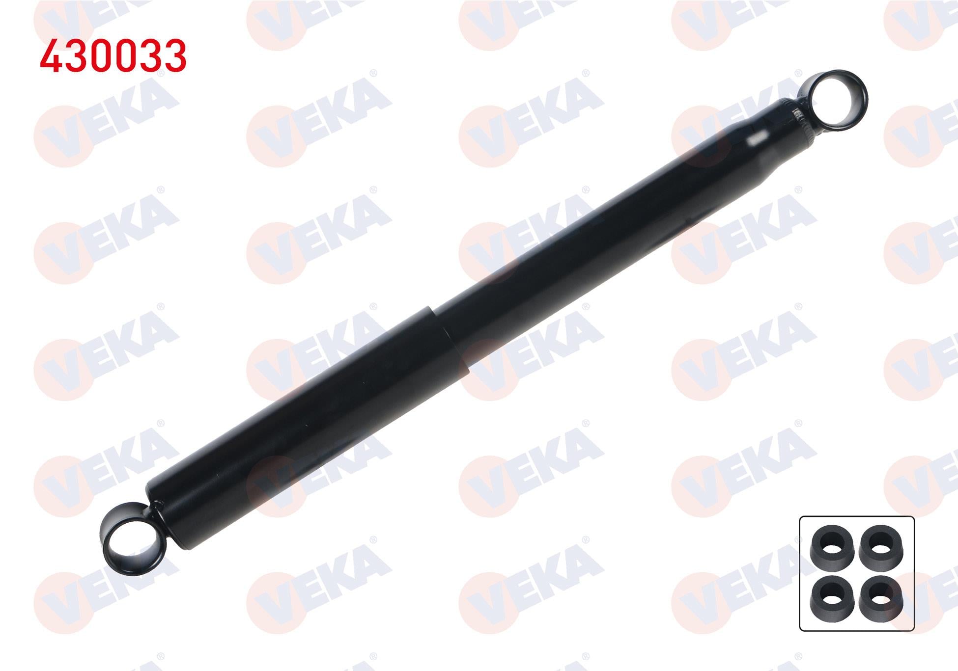 AMORTISOR ARKA SOL-SAG GAZLI TOYOTA HI-LUX PICK UP (TGN1_, GGN2_, GGN1_, KUN2_, KUN1_) 2.5 D 4X2 2005-