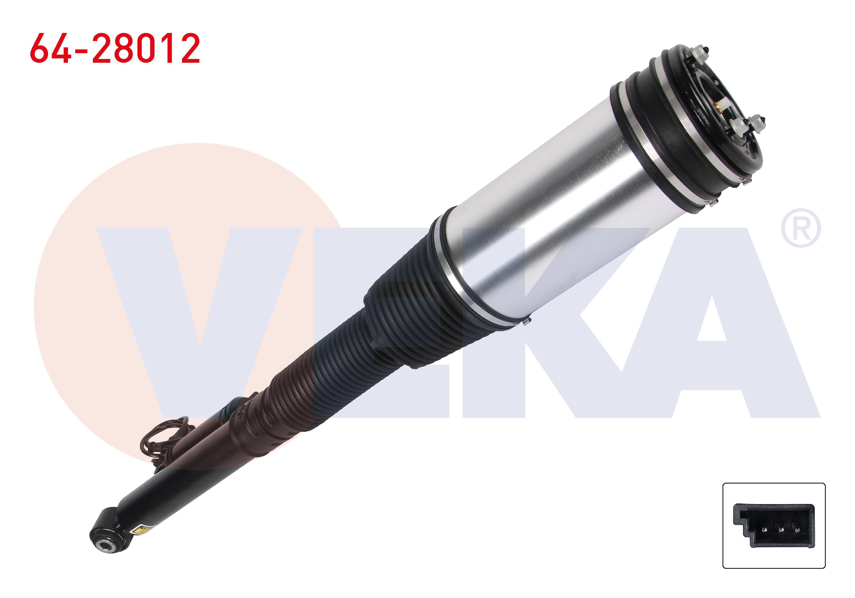 AMORTISOR HAVALI SOL-SAG ARKA MERCEDES S SERISI (W220) 1998-2005