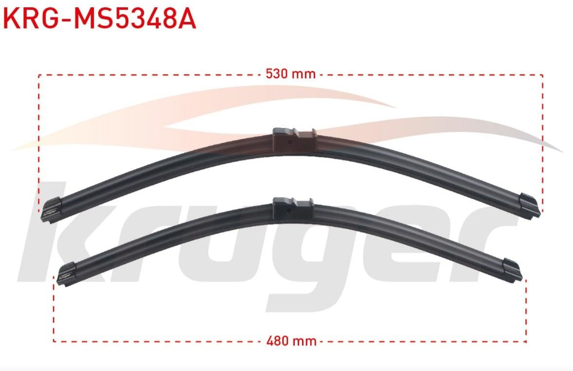 ARAC BAZLI SILECEK SETI 530-480mm VW GOLF IV / POLO (9N) / MAZDA 3 (BK) 6Q1955425 6Q1955425A