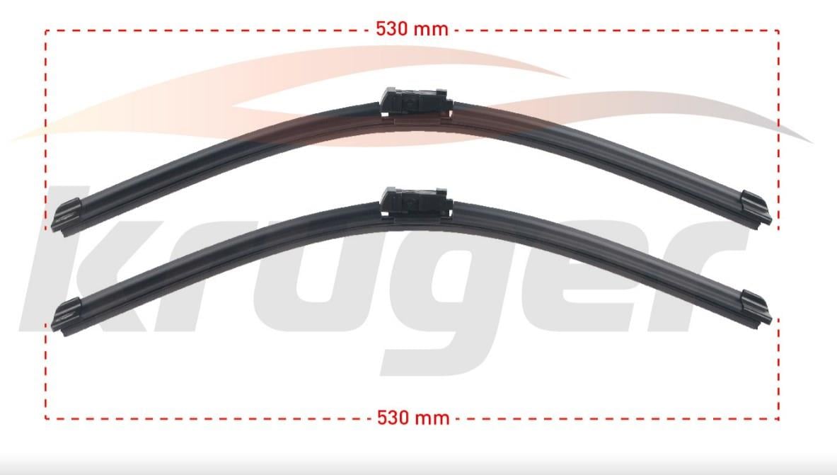 ARAC BAZLI SILECEK SETI 530-530mm SKODA FABIA (5J2) / SKODA ROOMSTER (5J7)