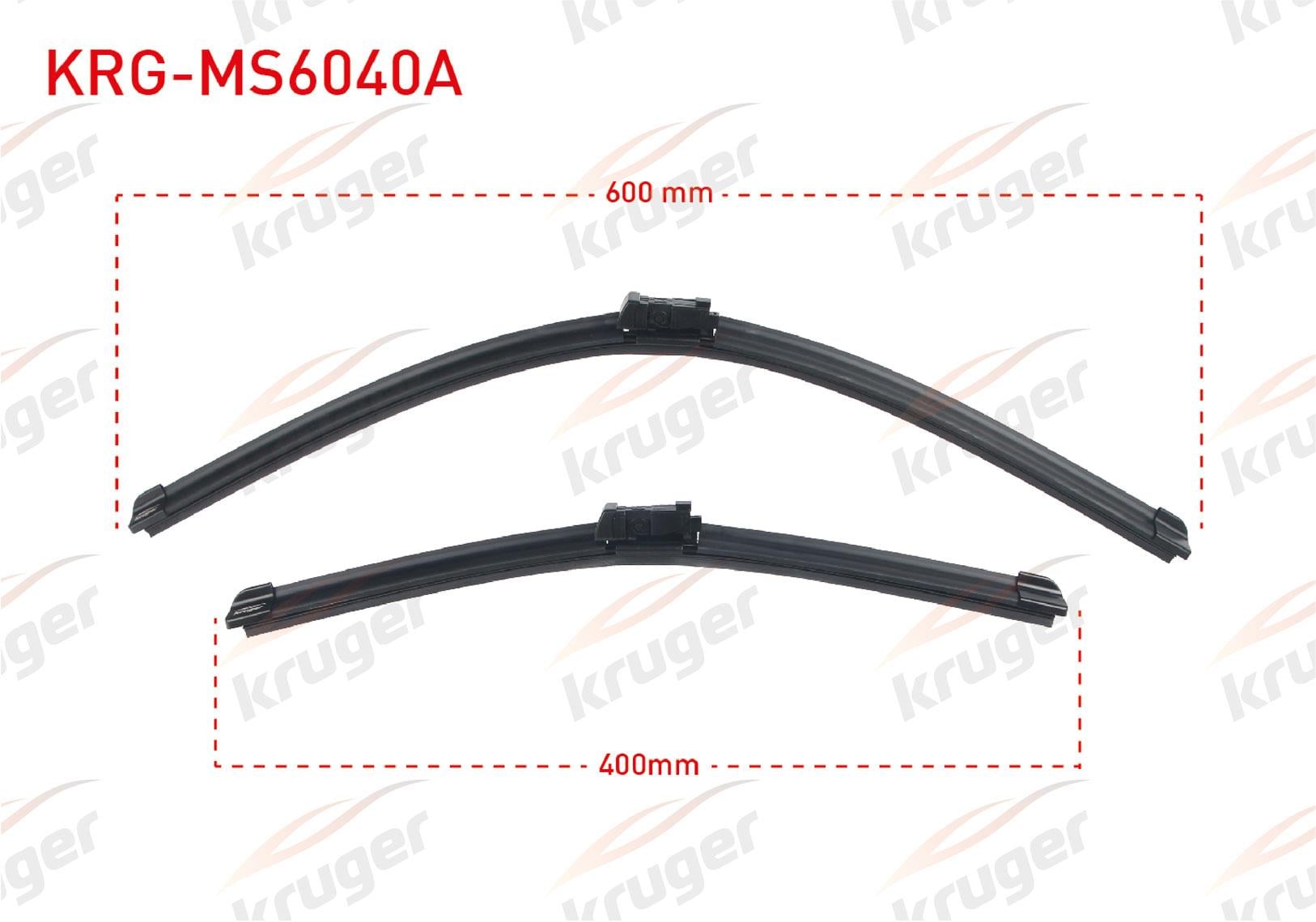 ARAC BAZLI SILECEK SETI 600-400mm FIAT DOBLO 2010- / CITROEN C3 PICASSO (A58) / FORD KUGA / OPEL COMBO (D) / SEAT IBIZA (6J5,6P5) / TOLEDO (KG3)