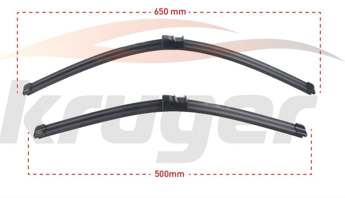 ARAC BAZLI SILECEK SETI 650-500mm BMW X3 (F25) / BMW X4 (F26) / VOLVO S40 II / V50
