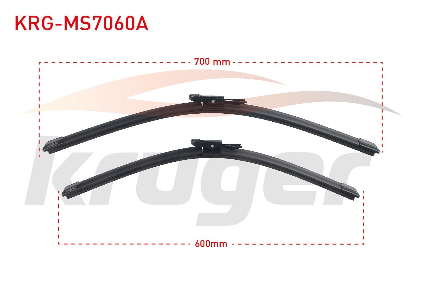 ARAC BAZLI SILECEK SETI 700-600mm CITROEN C4 I (LC) / OPEL ASTRA (K)