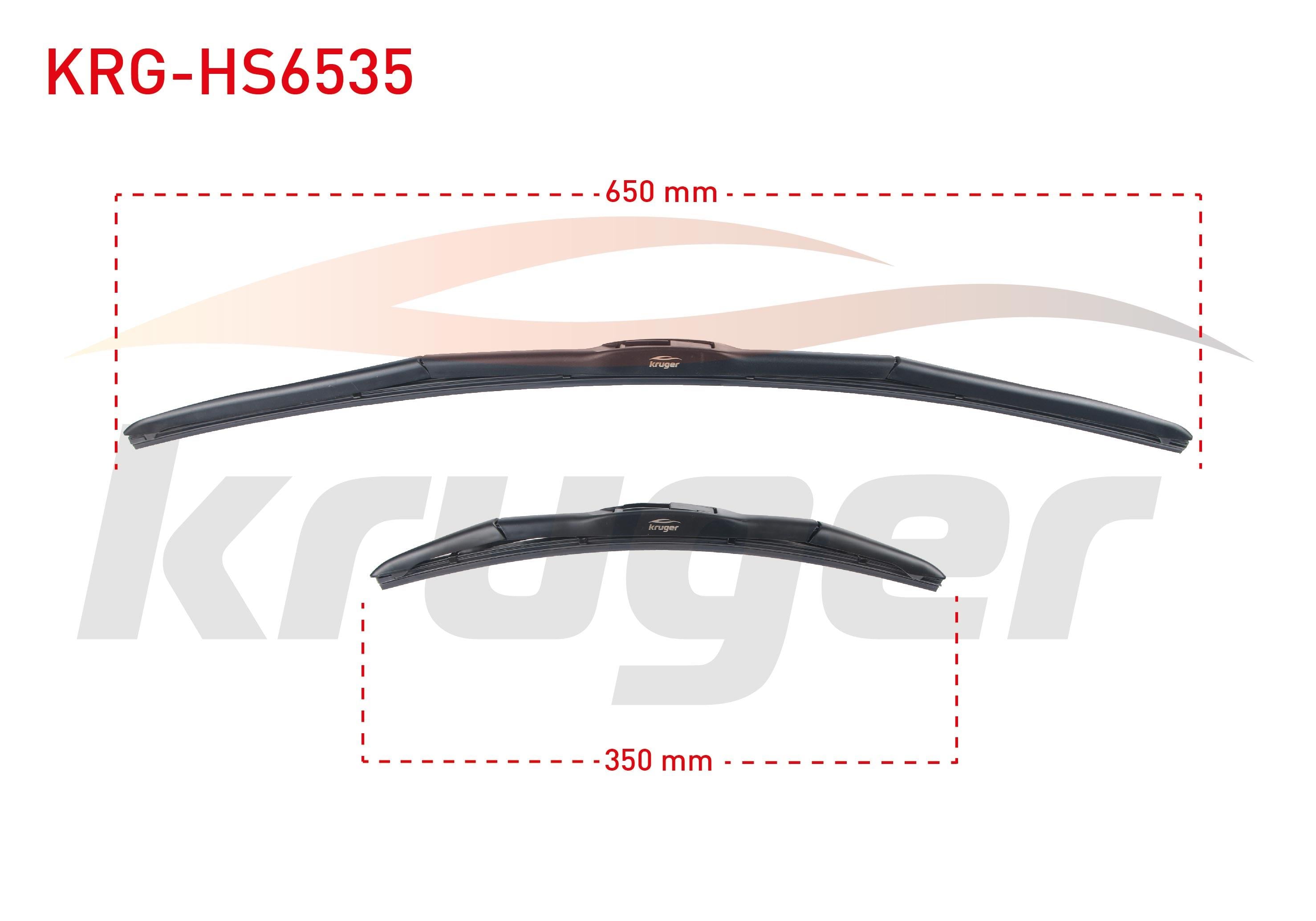 ARAC BAZLI SILECEK SETI HYBRID 650-350mm TOYOTA AURIS (E18) 2015-2018/ COROLLA (E14) 2006-2013 - (E17) 2013- / HYYUNDAI I30 - I35 -ELANTRA 2011-/ KIA CEED 12-/ NISSAN MICRA 2017-/ HONDA JAZZ 2008-2015