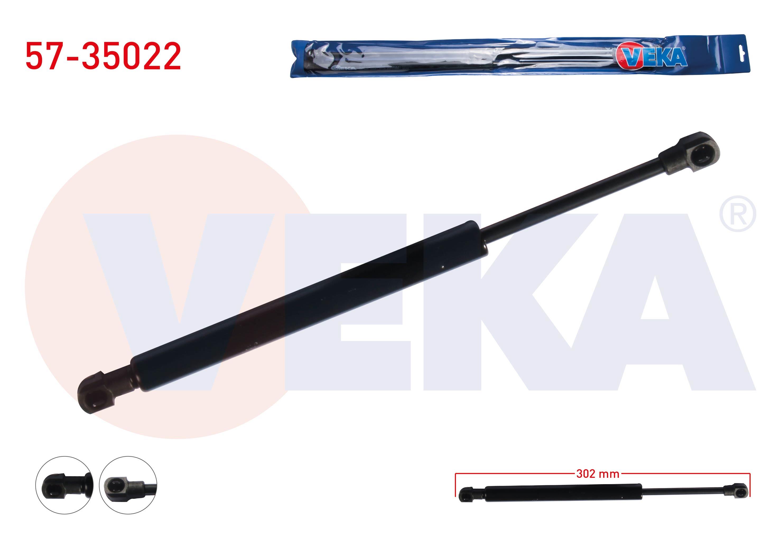 BAGAJ AMORTISORU 302mm/640N RENAULT FLUENCE 2012-