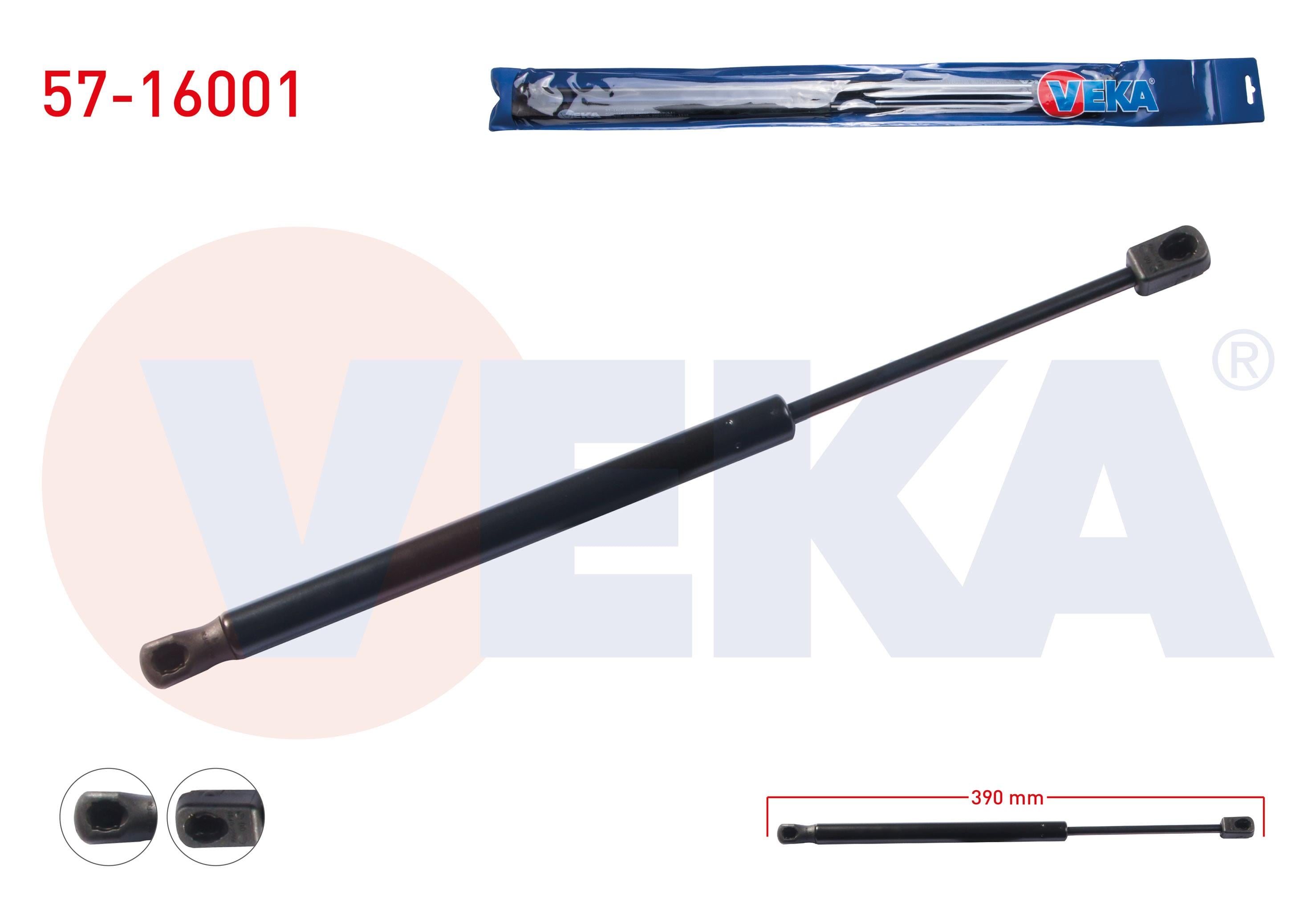 BAGAJ AMORTISORU 390mm/350N CHEVROLET AVEO (T250) 5 KAPI 2006-2011 / KALOS (T200) 5 KAPI 2003-2008