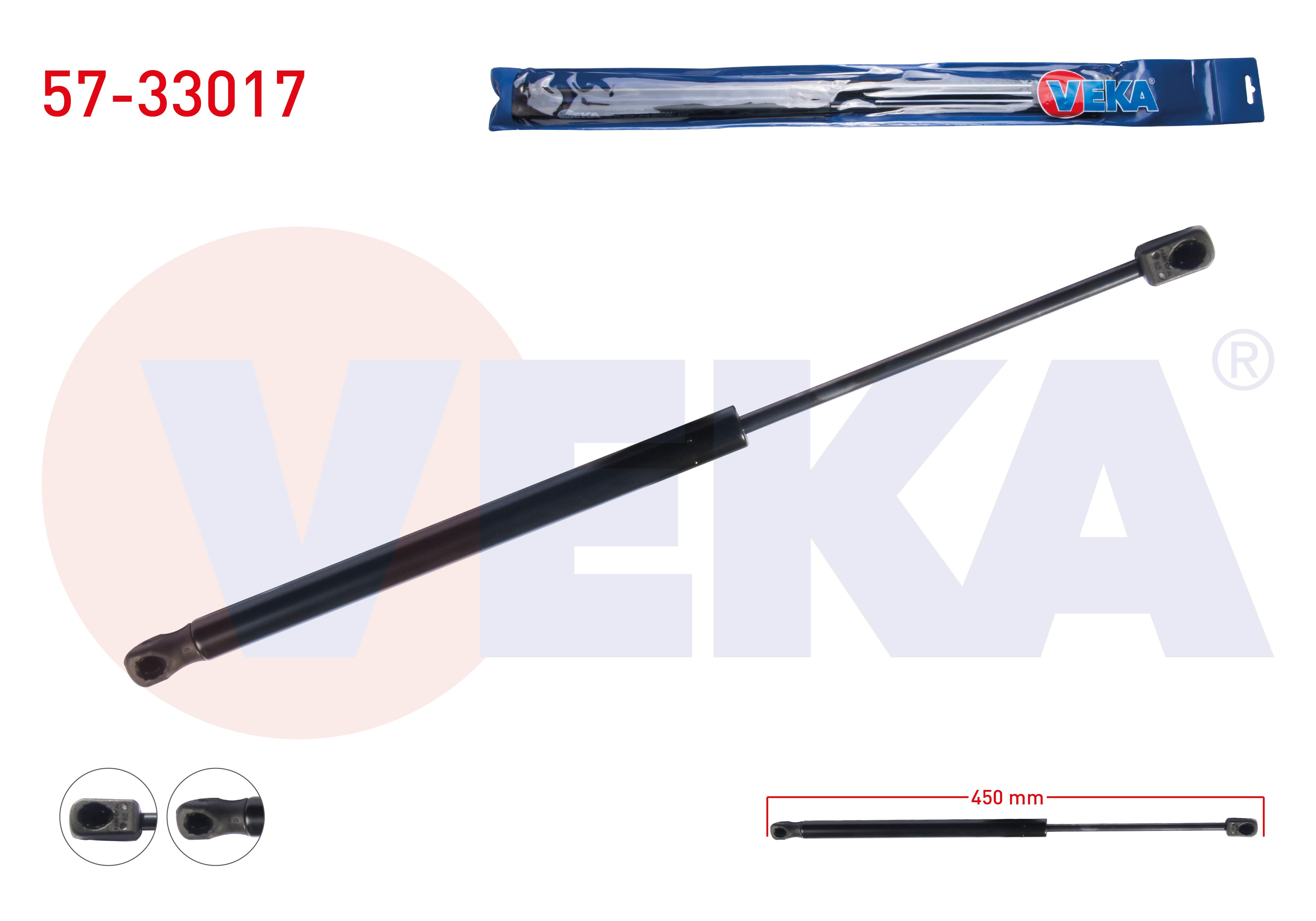 BAGAJ AMORTISORU 450mm/385N PEUGEOT 3008 2009-
