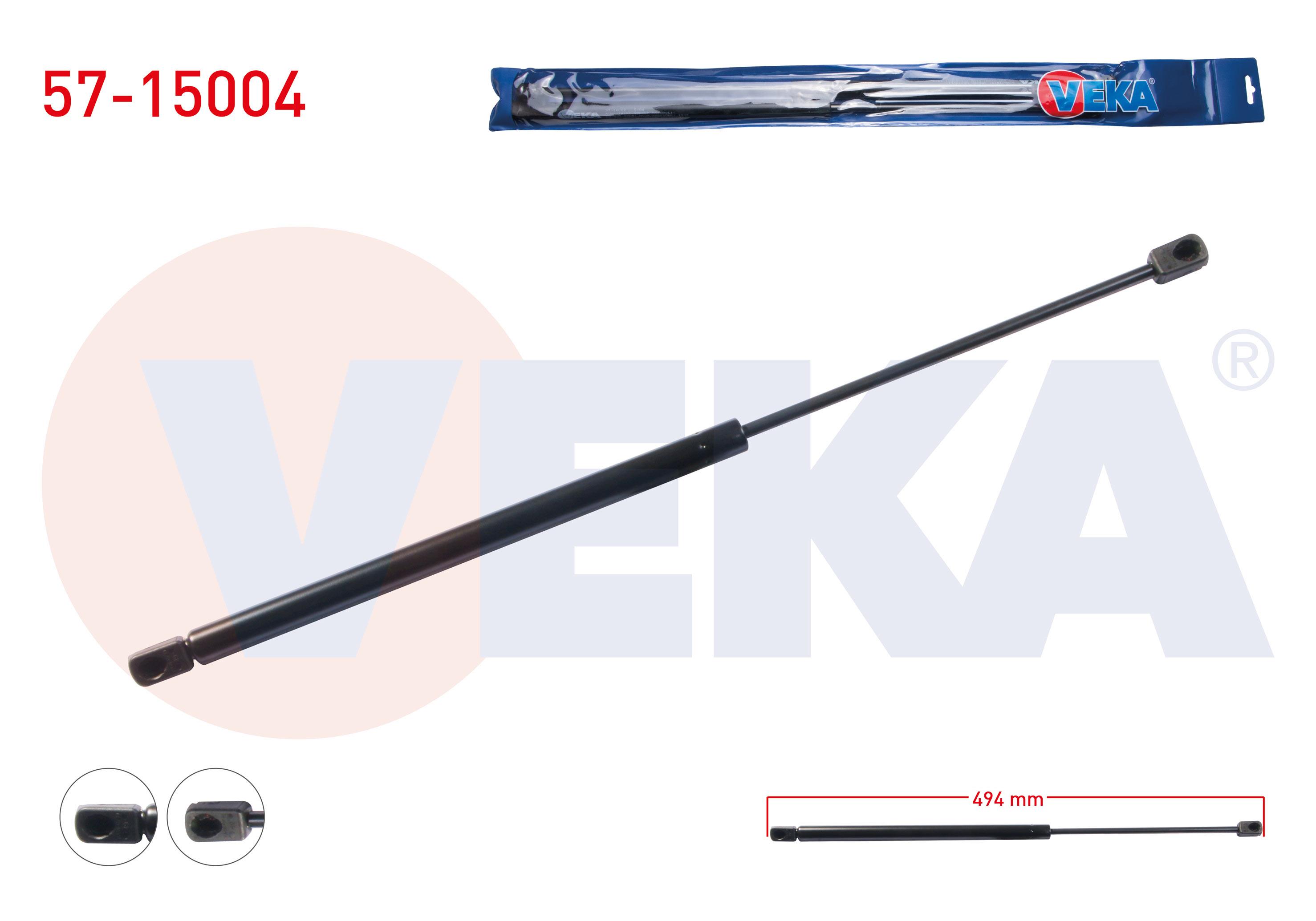 BAGAJ AMORTISORU 547mm/535N CITROEN C5 II (RC) 4 KAPI 2004-2008