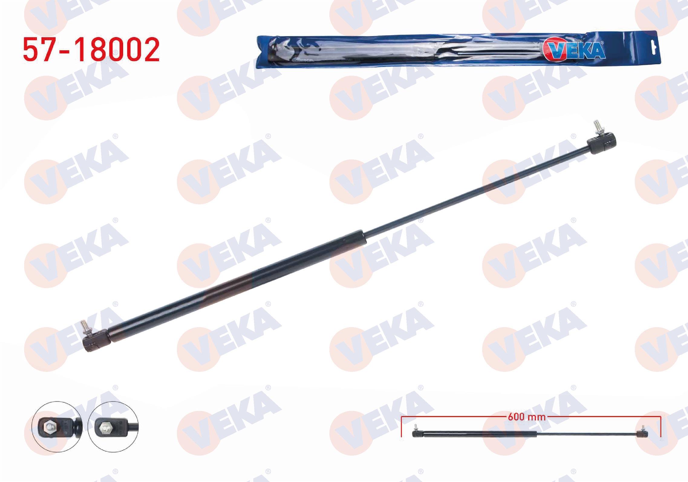 BAGAJ AMORTISORU 600mm/300N CIFT MAFSAL FIAT KARTAL SLX 1993-2002