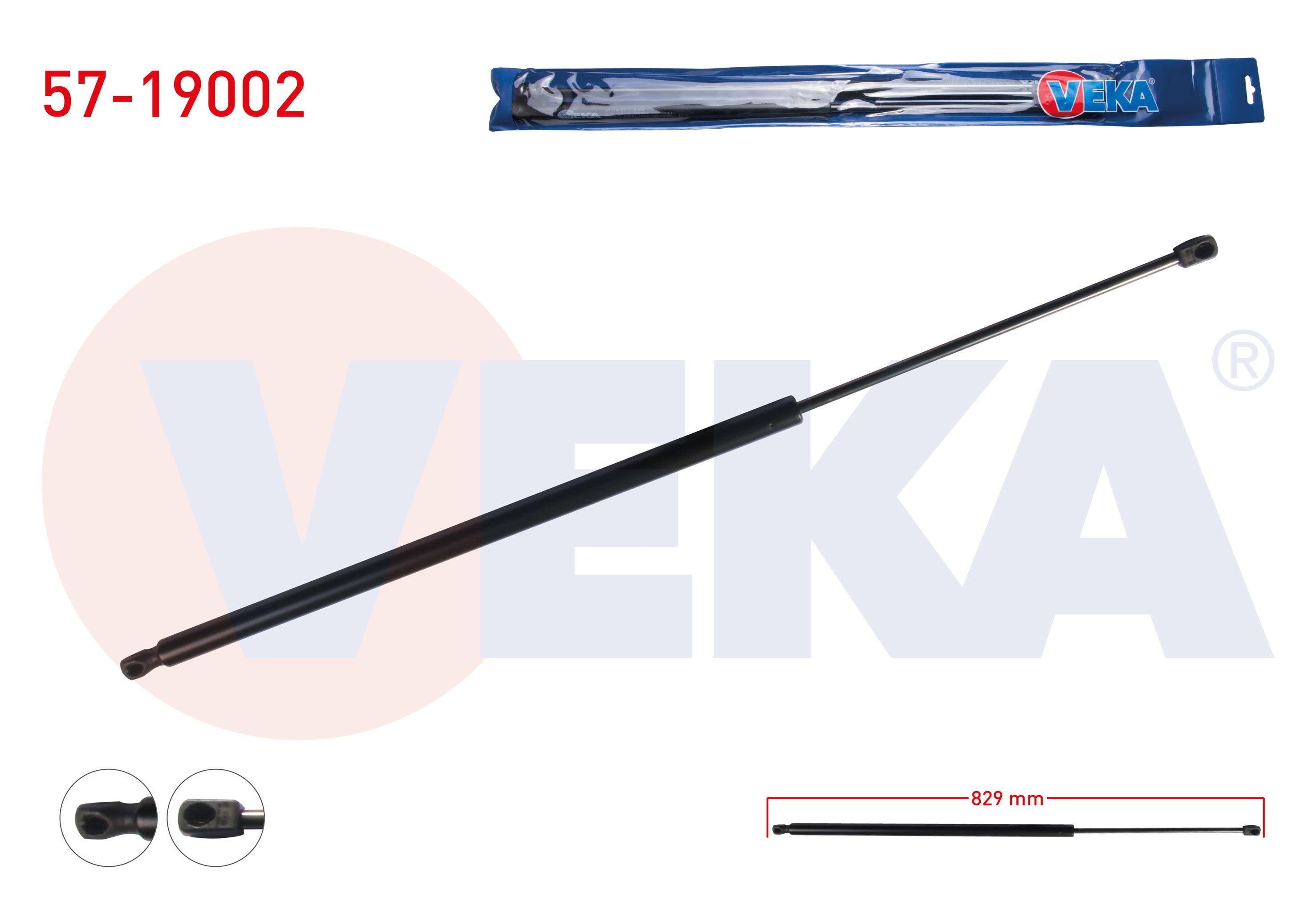 BAGAJ AMORTISORU 829mm/640N FORD TRANSIT (FA_ _) 2000-2006